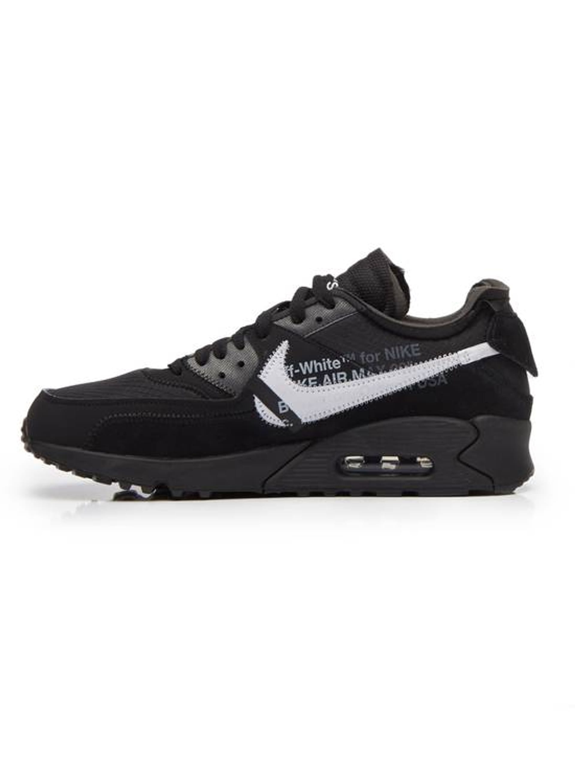 black off white air maxes