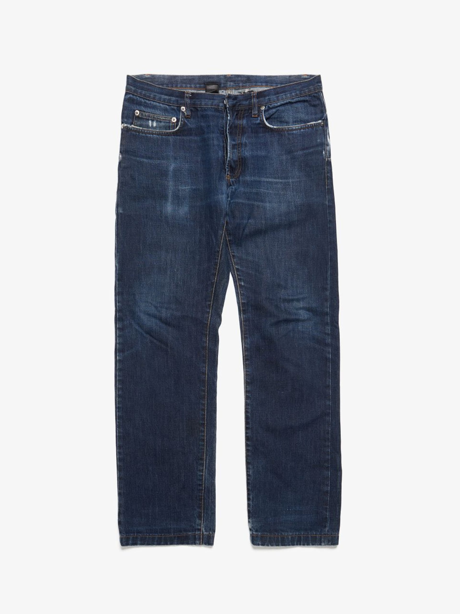 Dior Women's Stone Washed Jeans Blue
