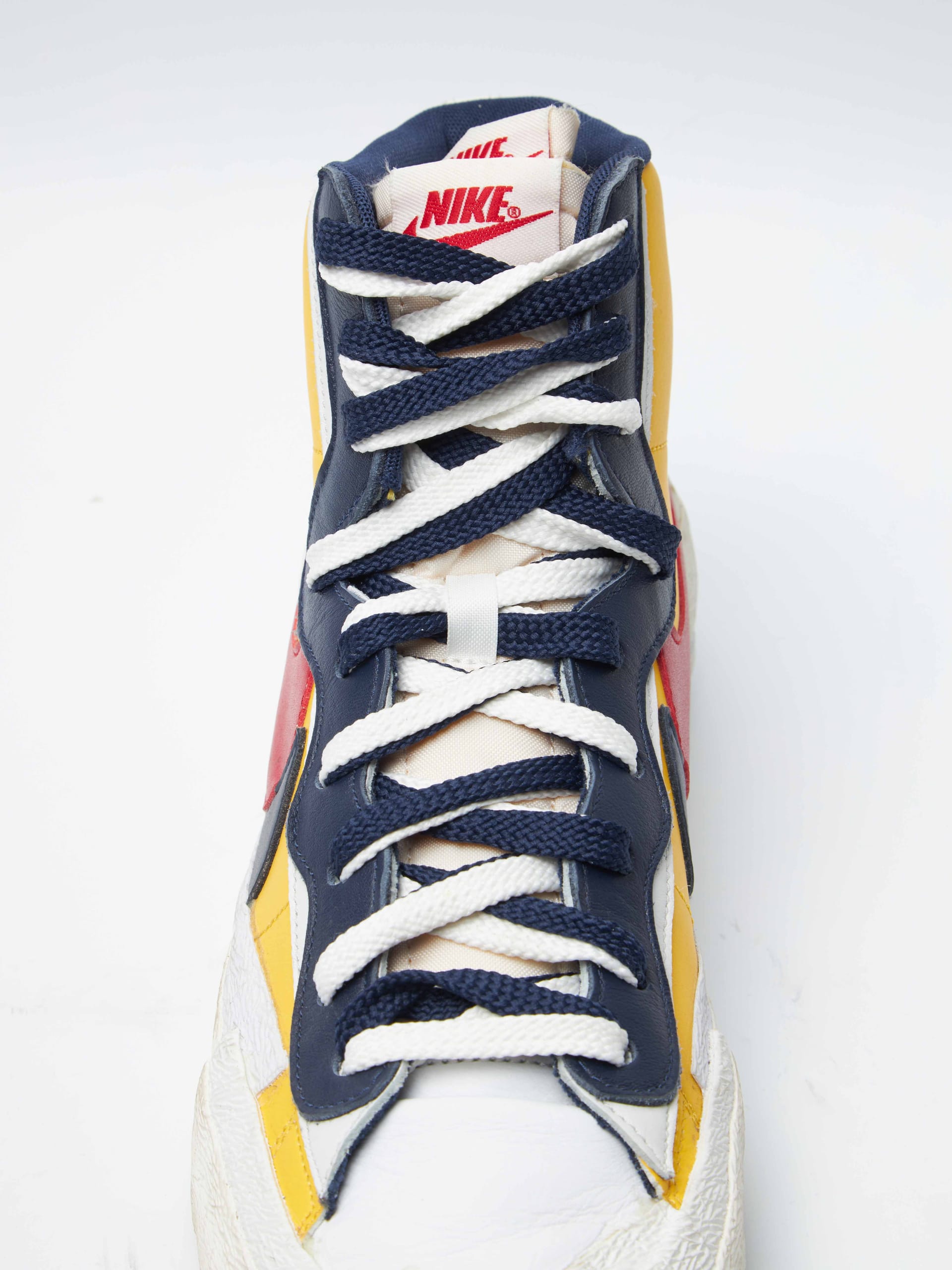 Nike White Blue Yellow Air Max2 CB 94 Low Sneakers