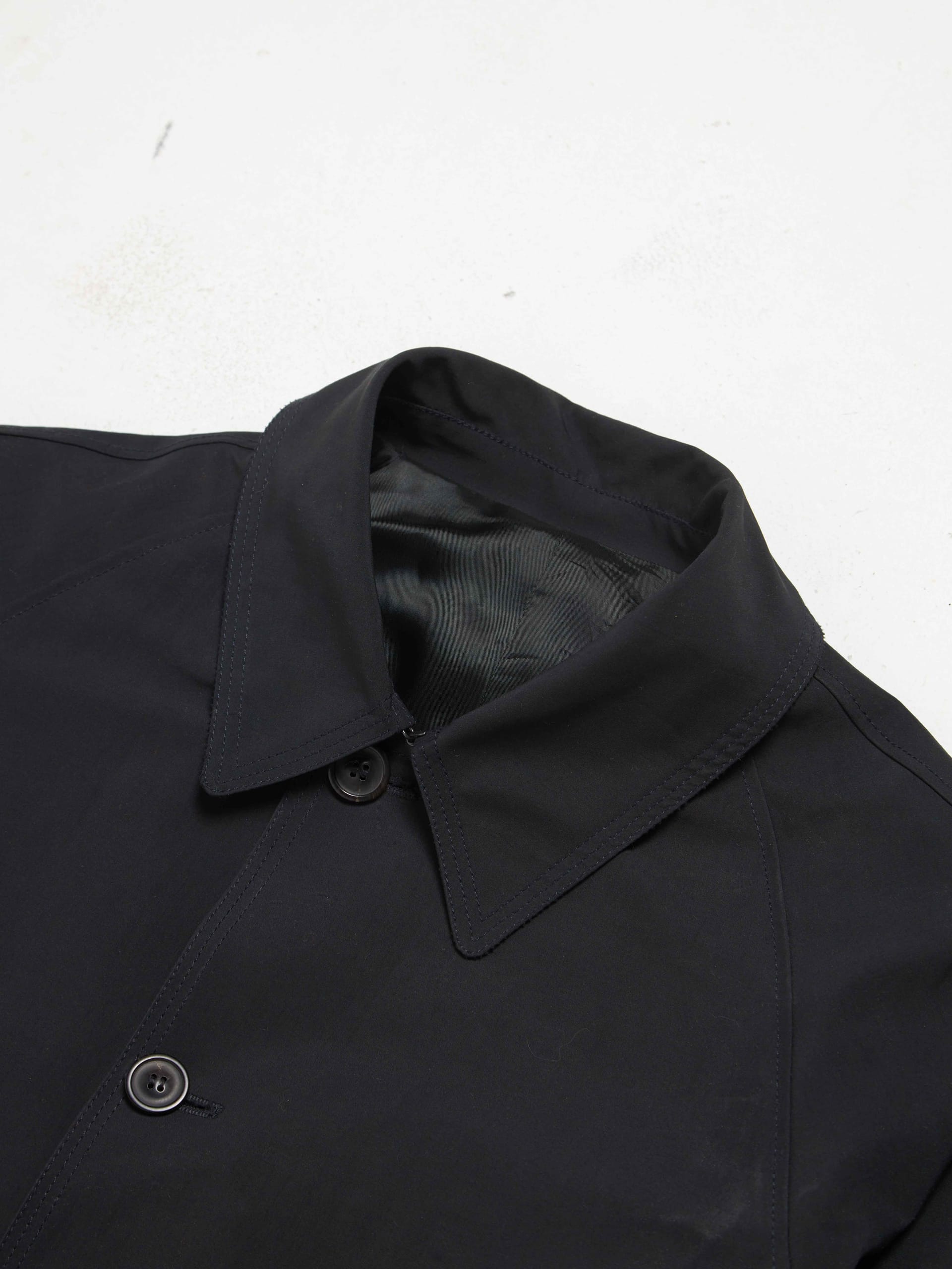 Black zip coat hotsell