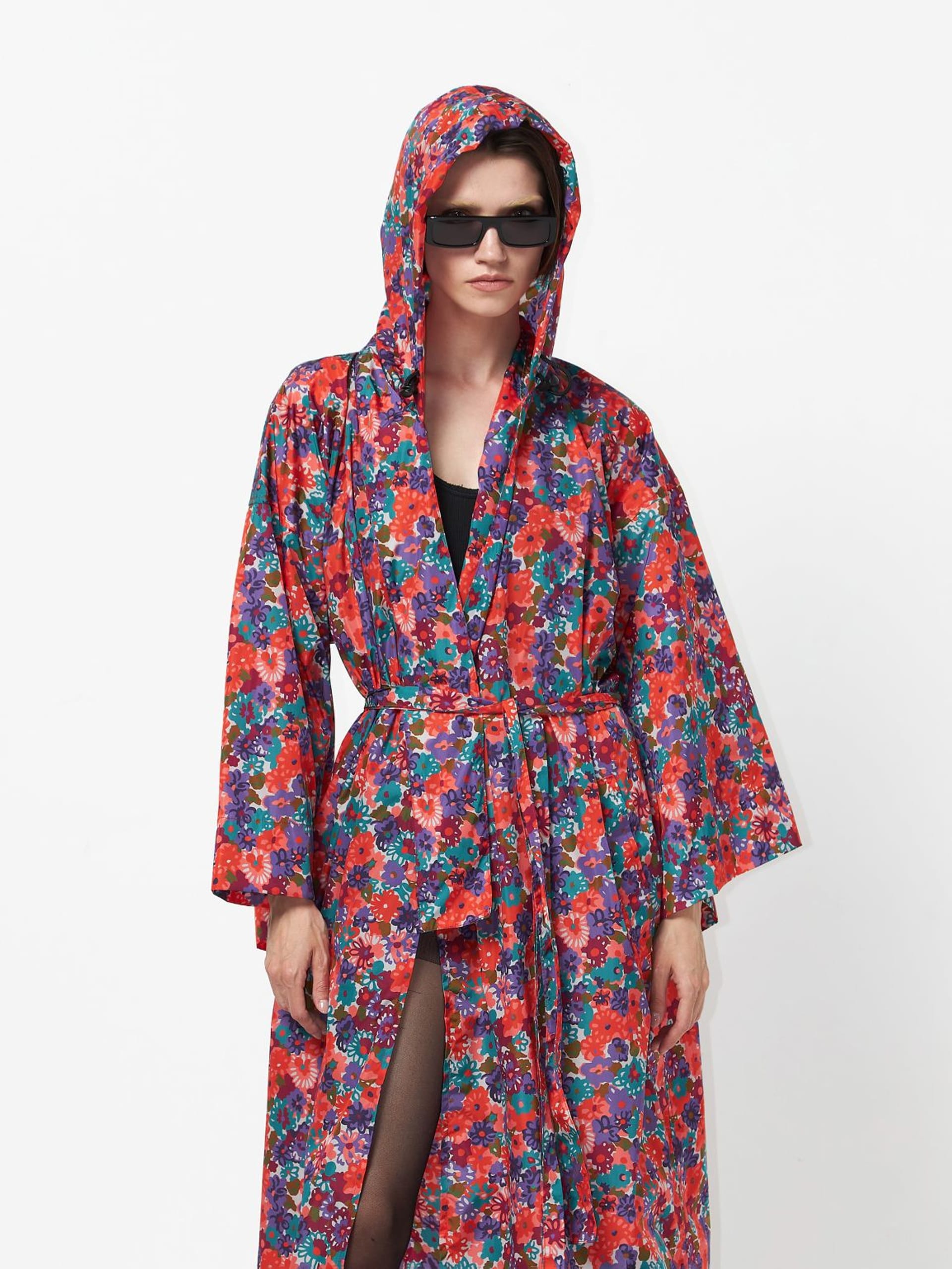 Vetements clearance printed raincoat