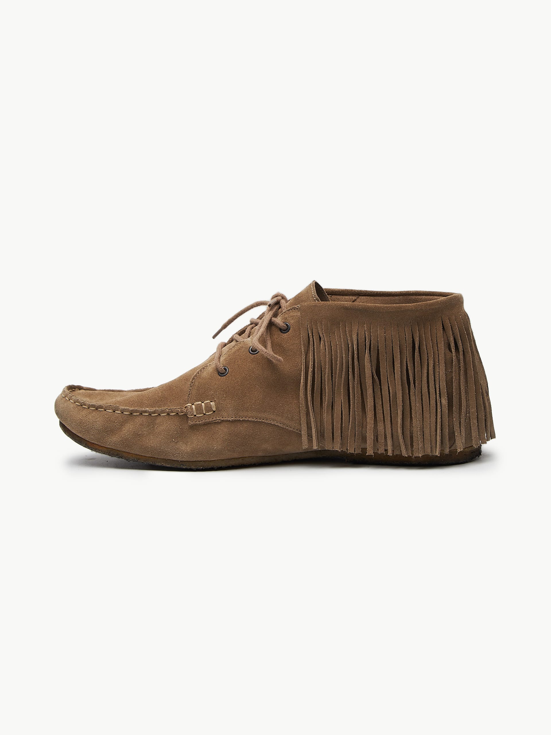 Other Pierre Hardy Sand Fringe Detailed Suede Boots