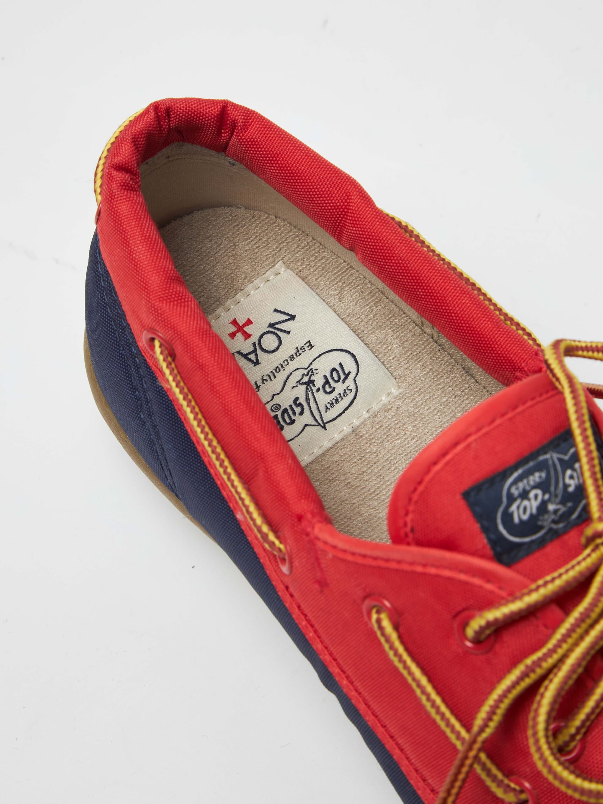 Sperry top hot sale sider red