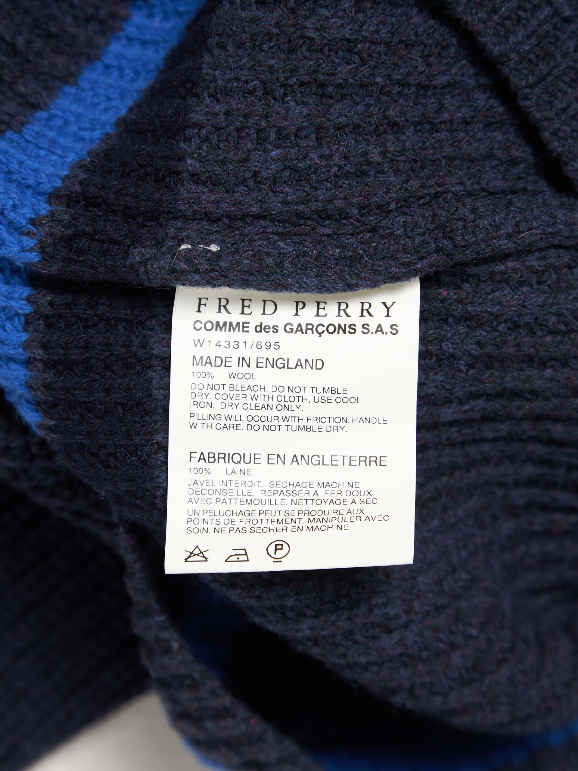 Fred perry wool sweater best sale