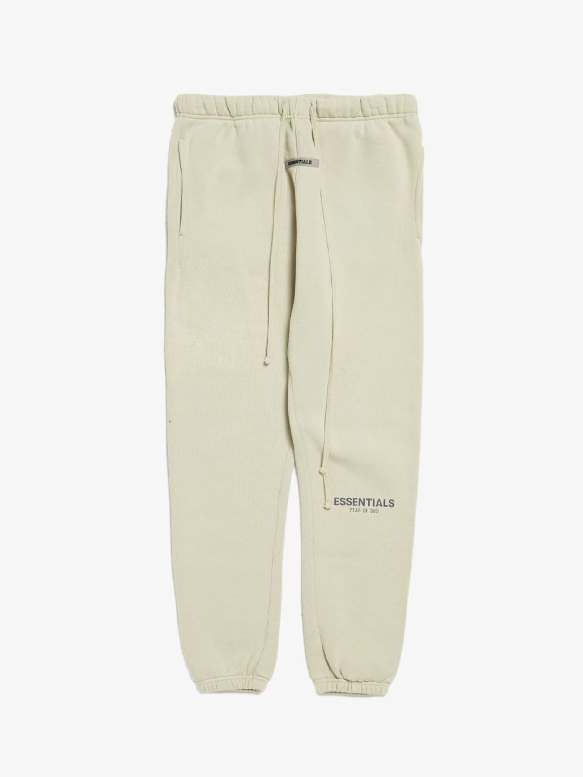 Fear of God Essentials Mint Gray Cotton Sweatpants