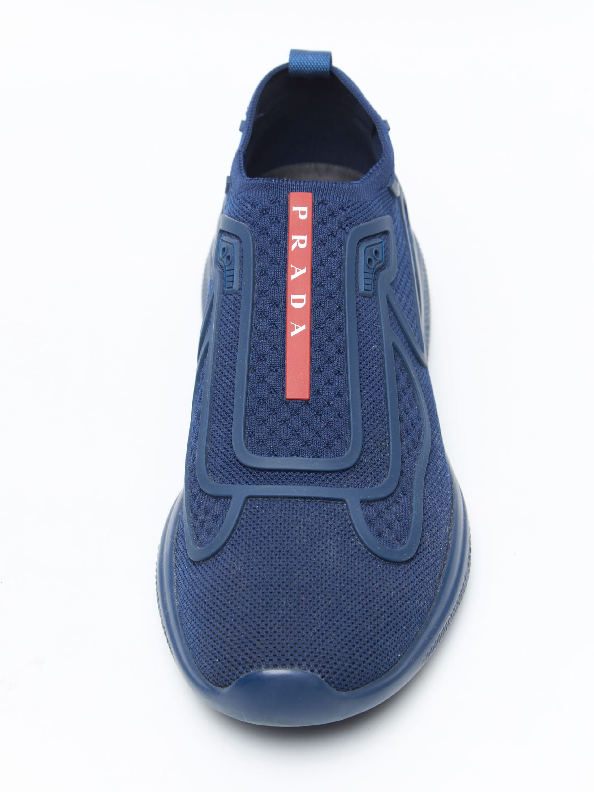 Prada Navy Sneakers