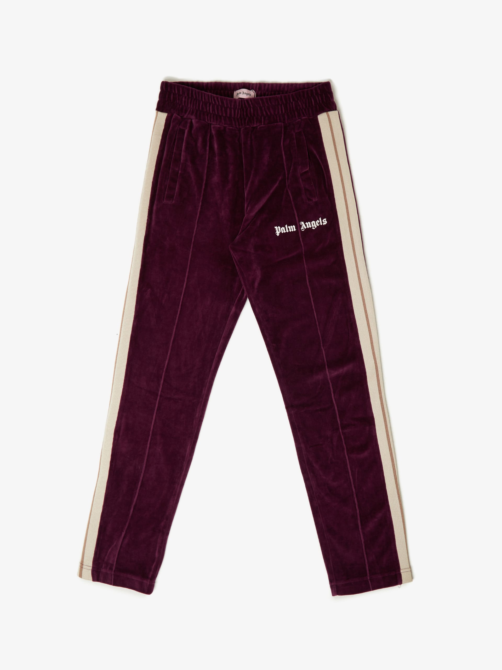 Palm angels velvet pants hot sale