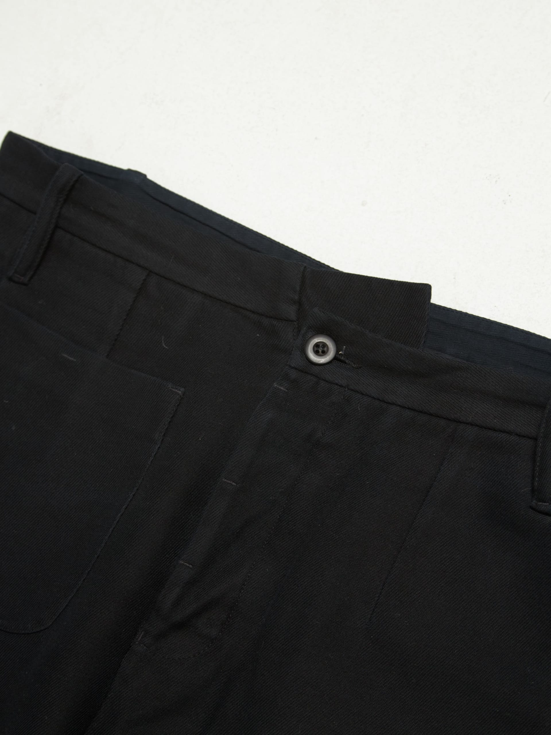 raw hem pants