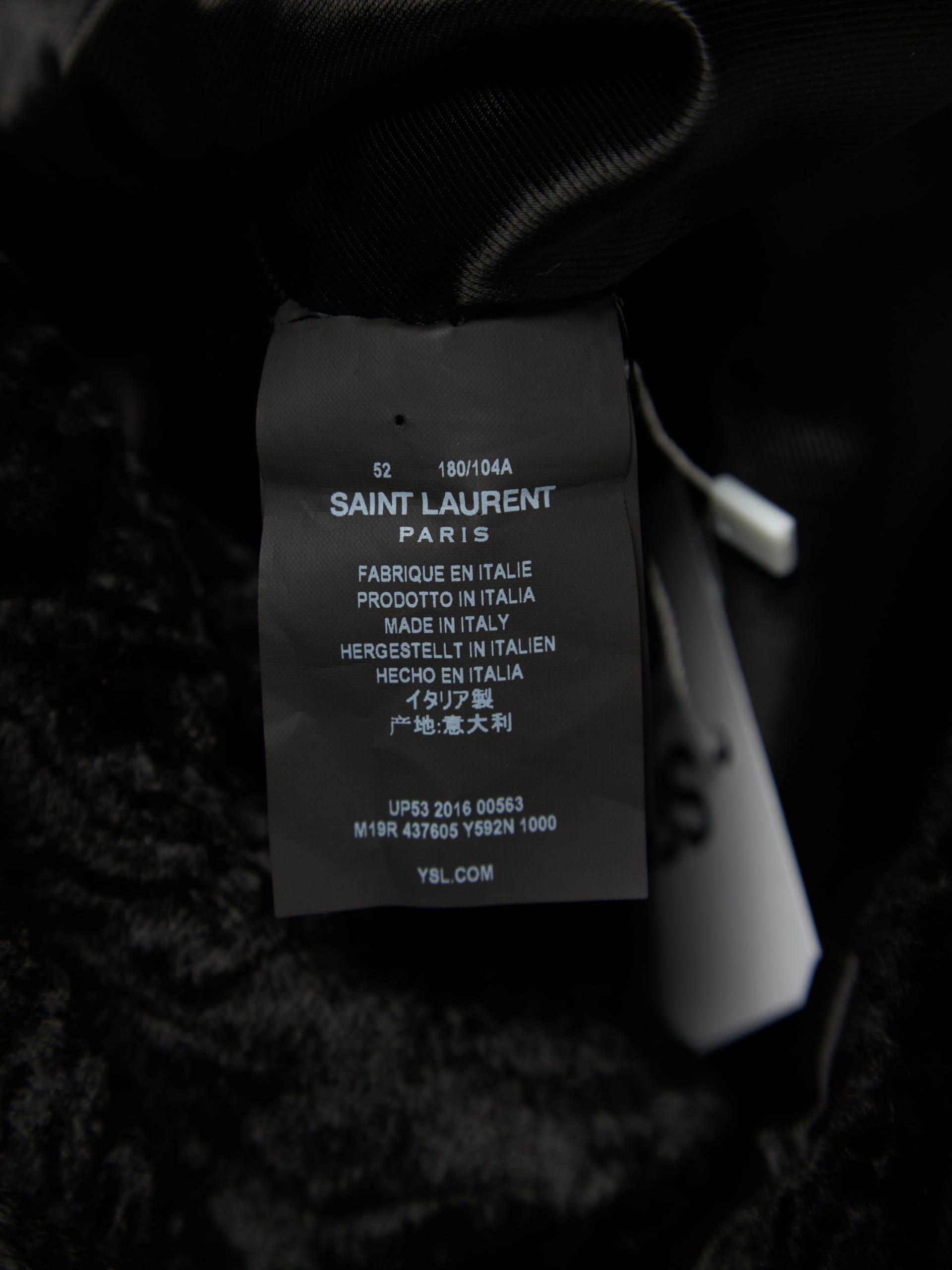 Ysl peacoat on sale