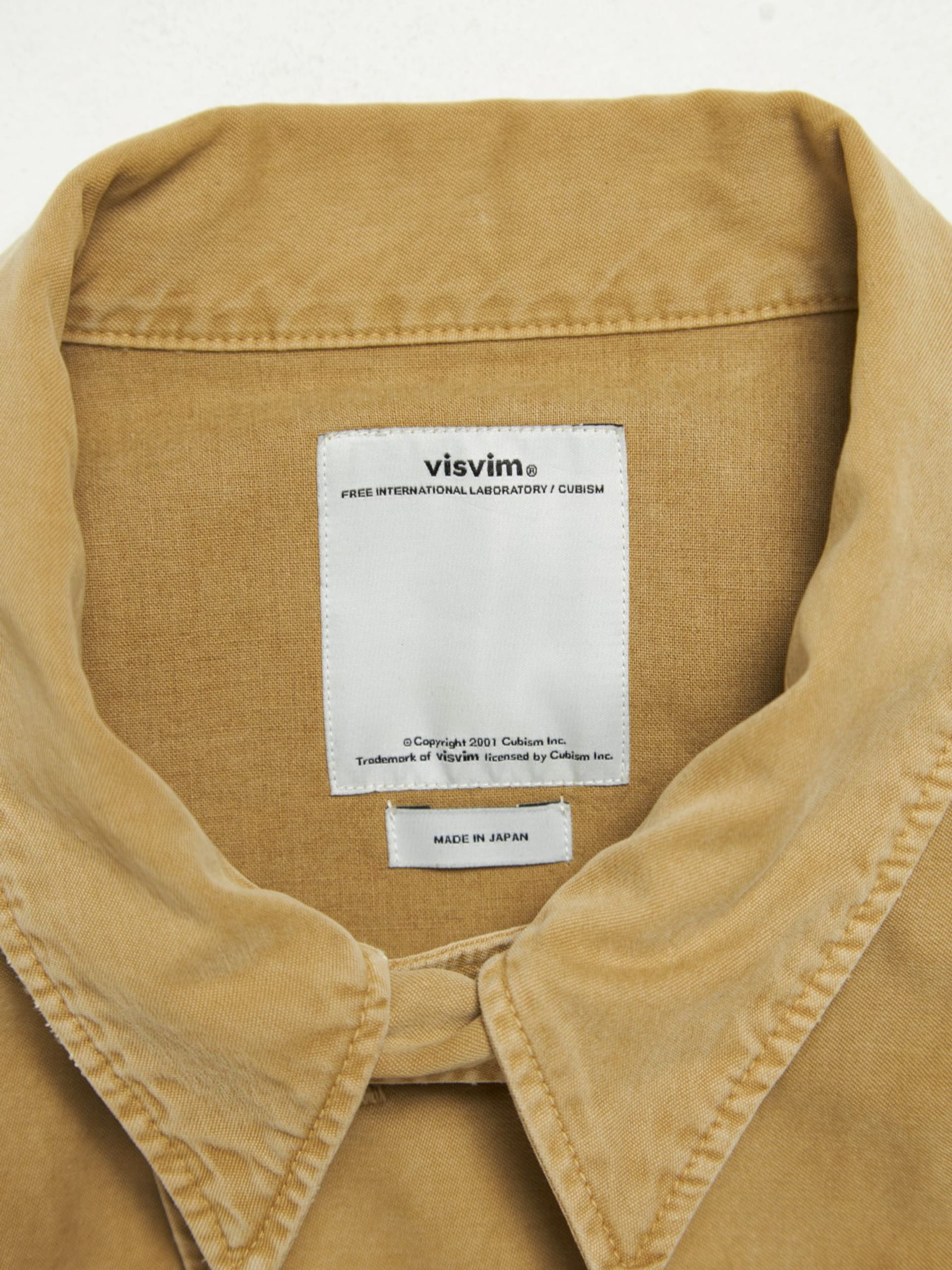 Visvim Beige Washed M65 Cotton Jacket
