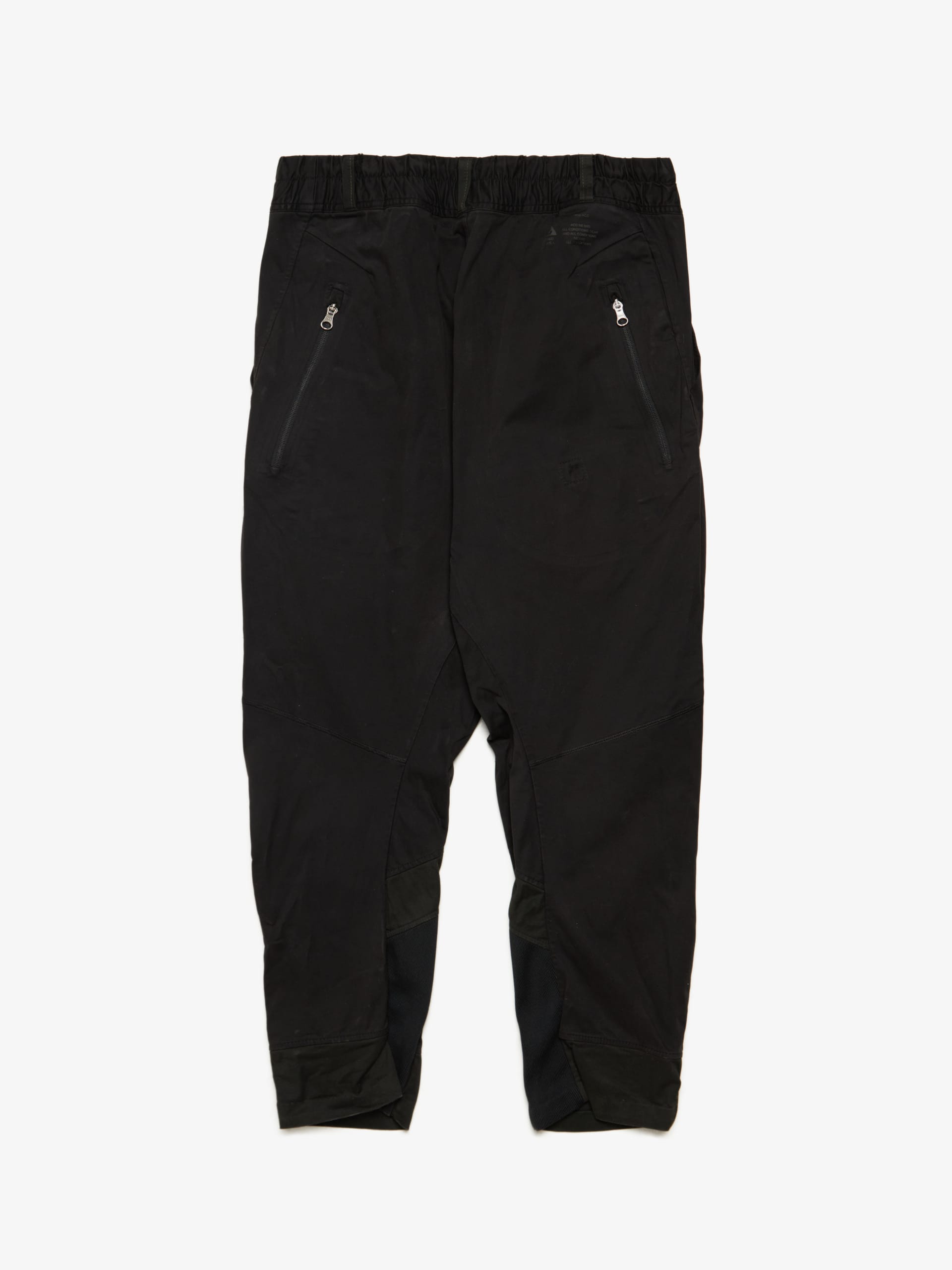 Nike ACG Black Contrast Seam Detailed Cotton Blend Pants