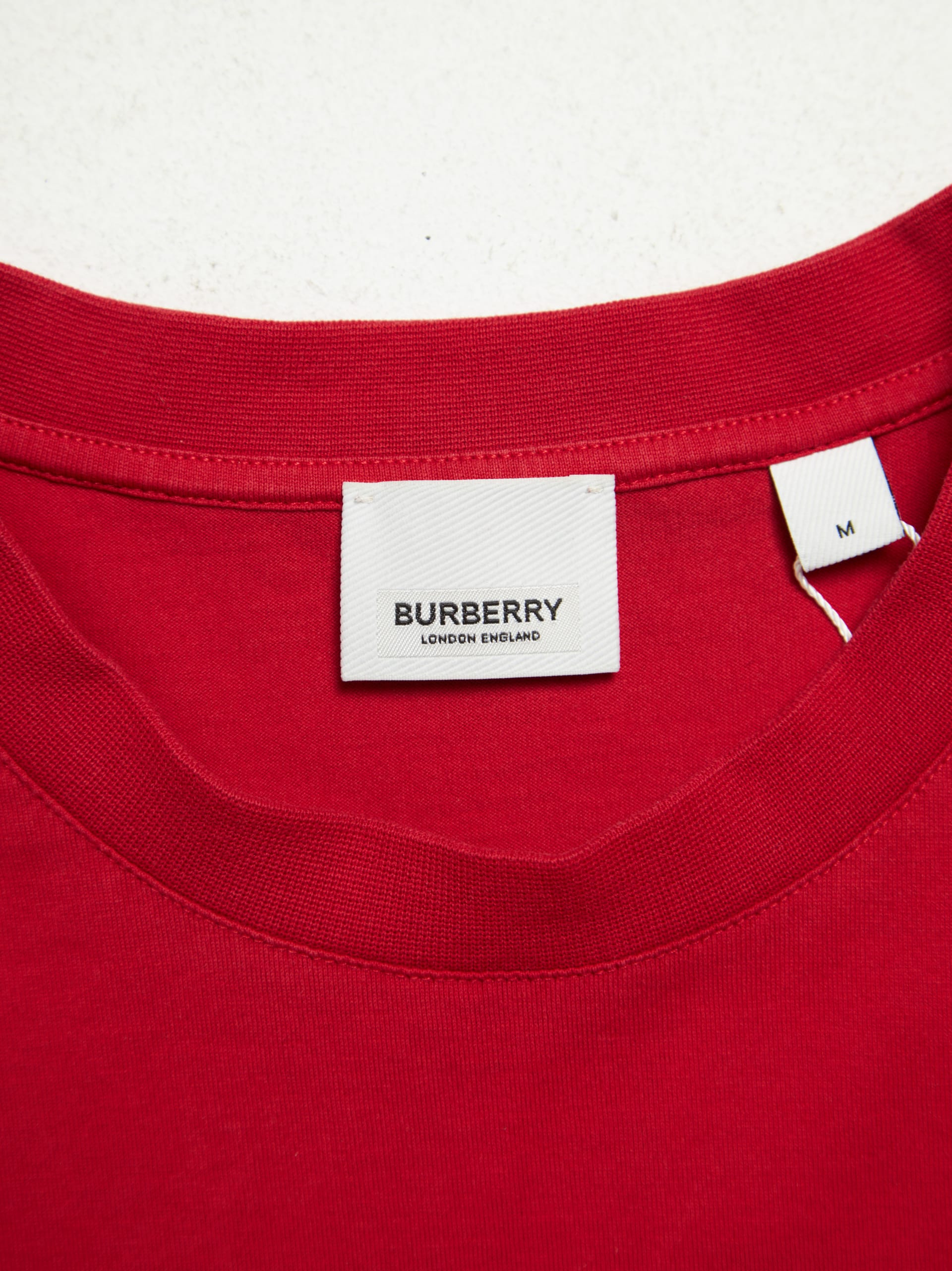 Burberry red t outlet shirt