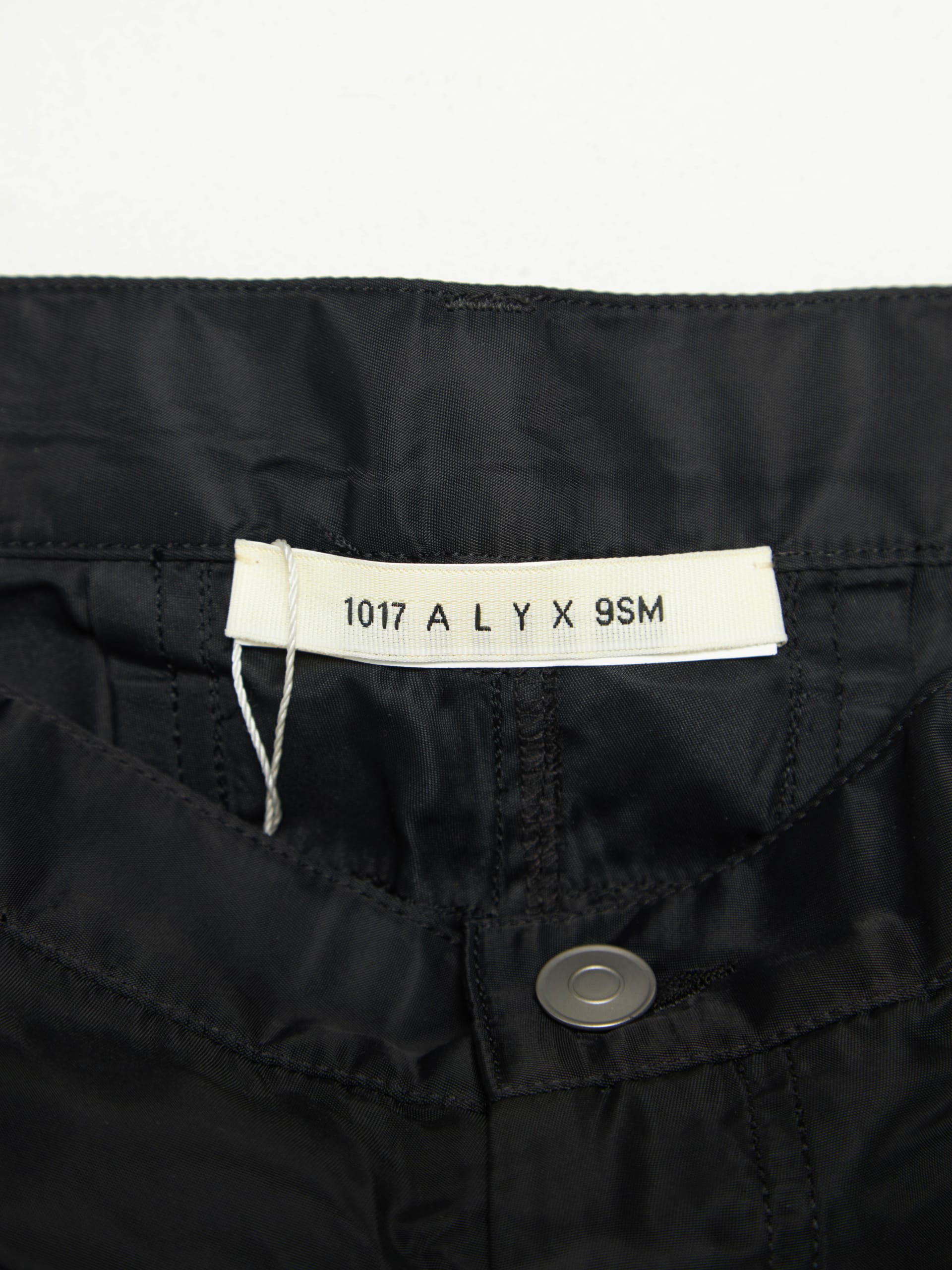 ALYX ブラックストレッチスキニーパンツ A-117