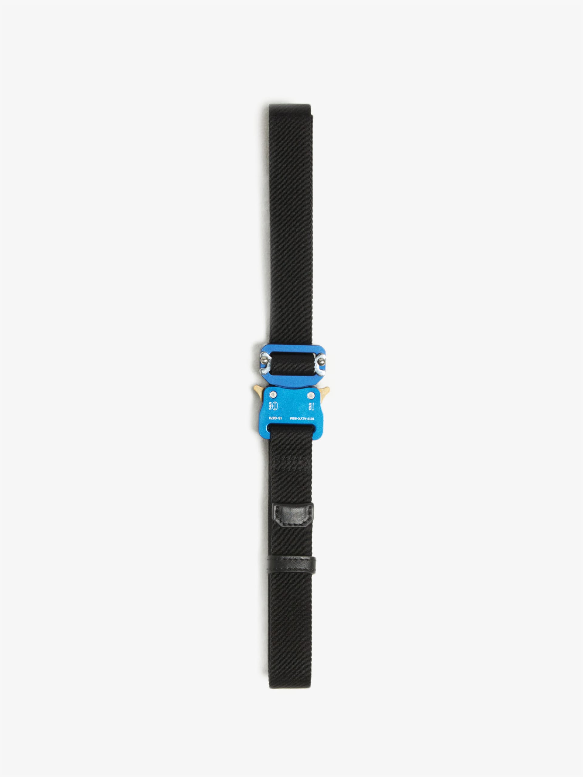 1017 ALYX 9SM Black Blue Buckle Belt
