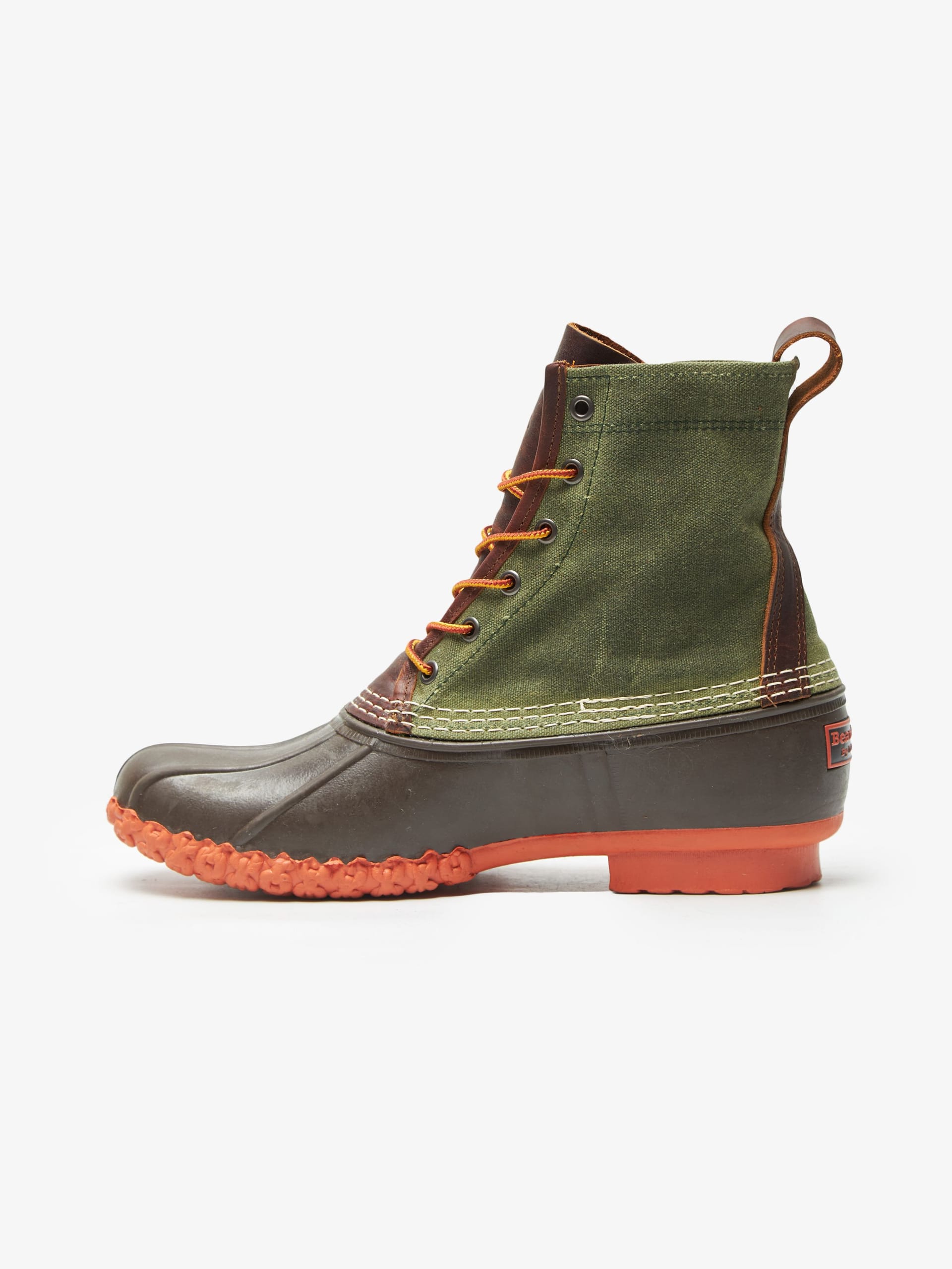 Green 2025 bean boots