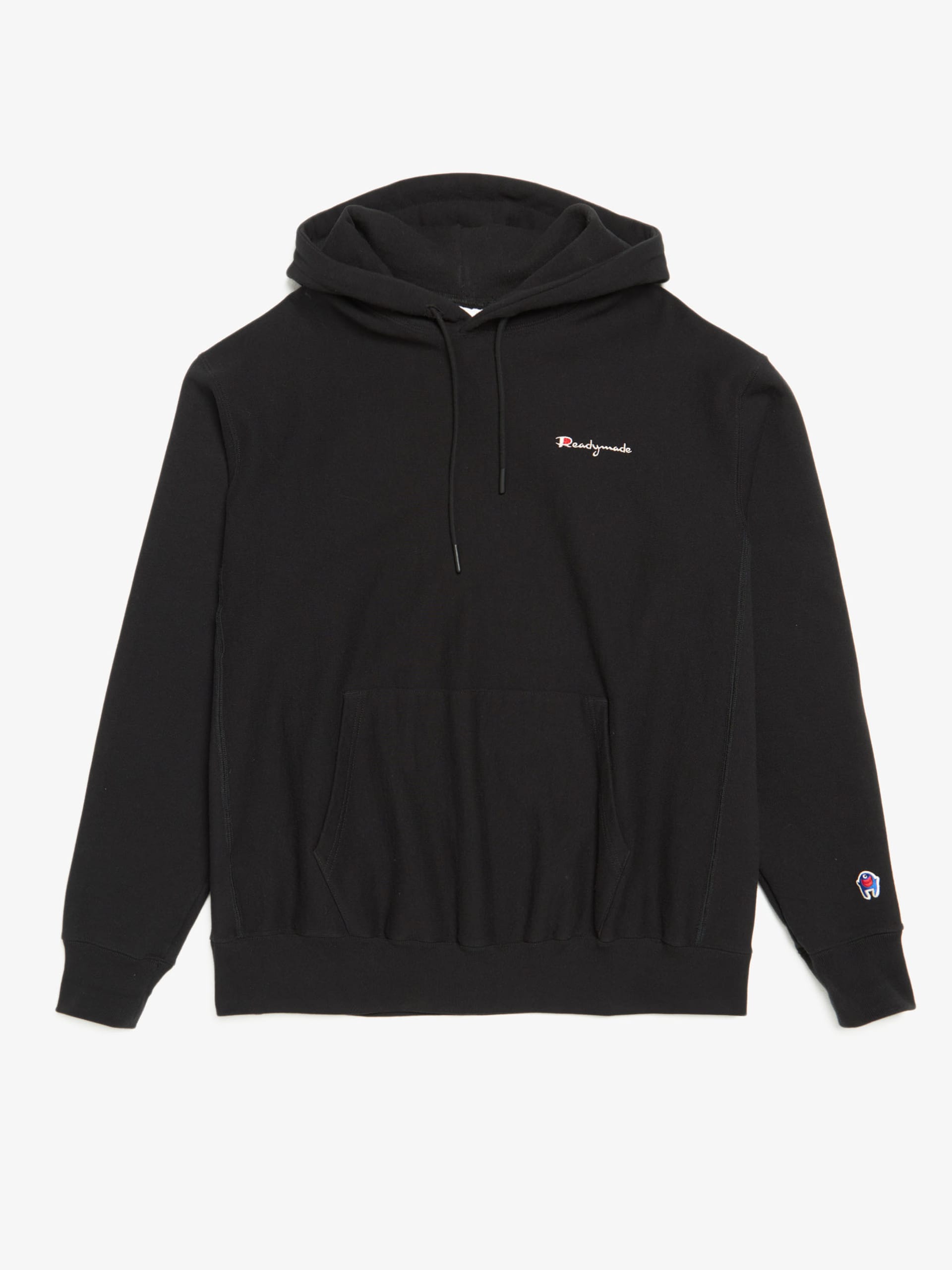 Black cotton hoodie sale