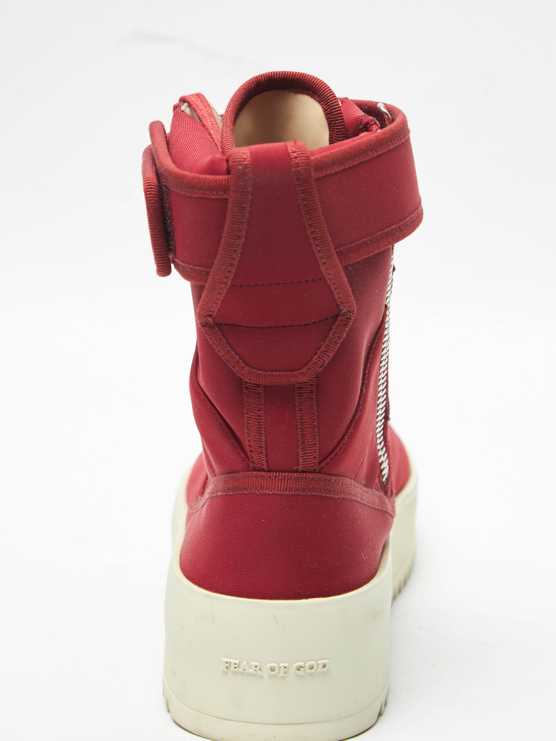 Fear of god on sale military sneaker red