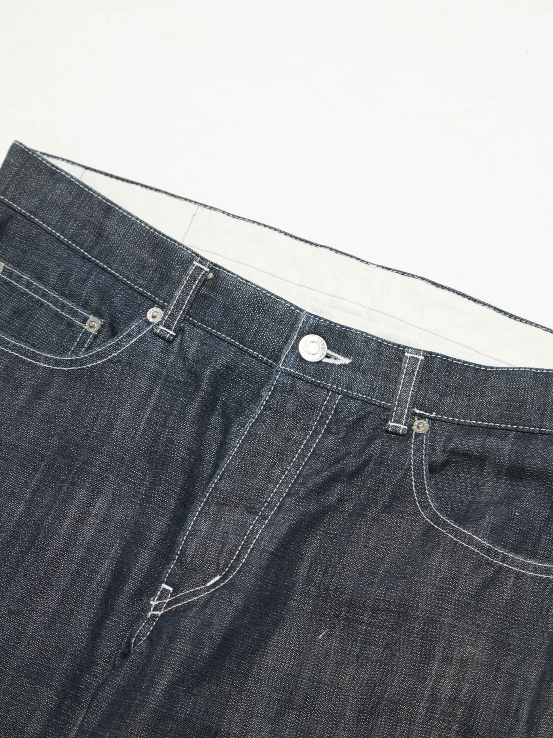 Jil Sander Navy Selvedge Japanese Cotton Denim