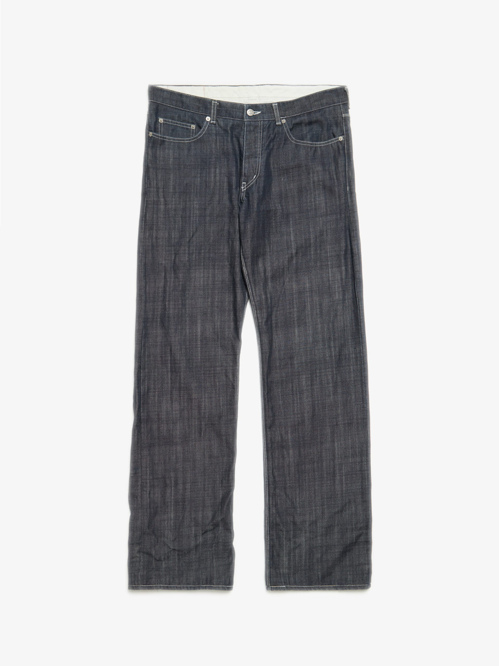 Jil Sander Navy Selvedge Japanese Cotton Denim
