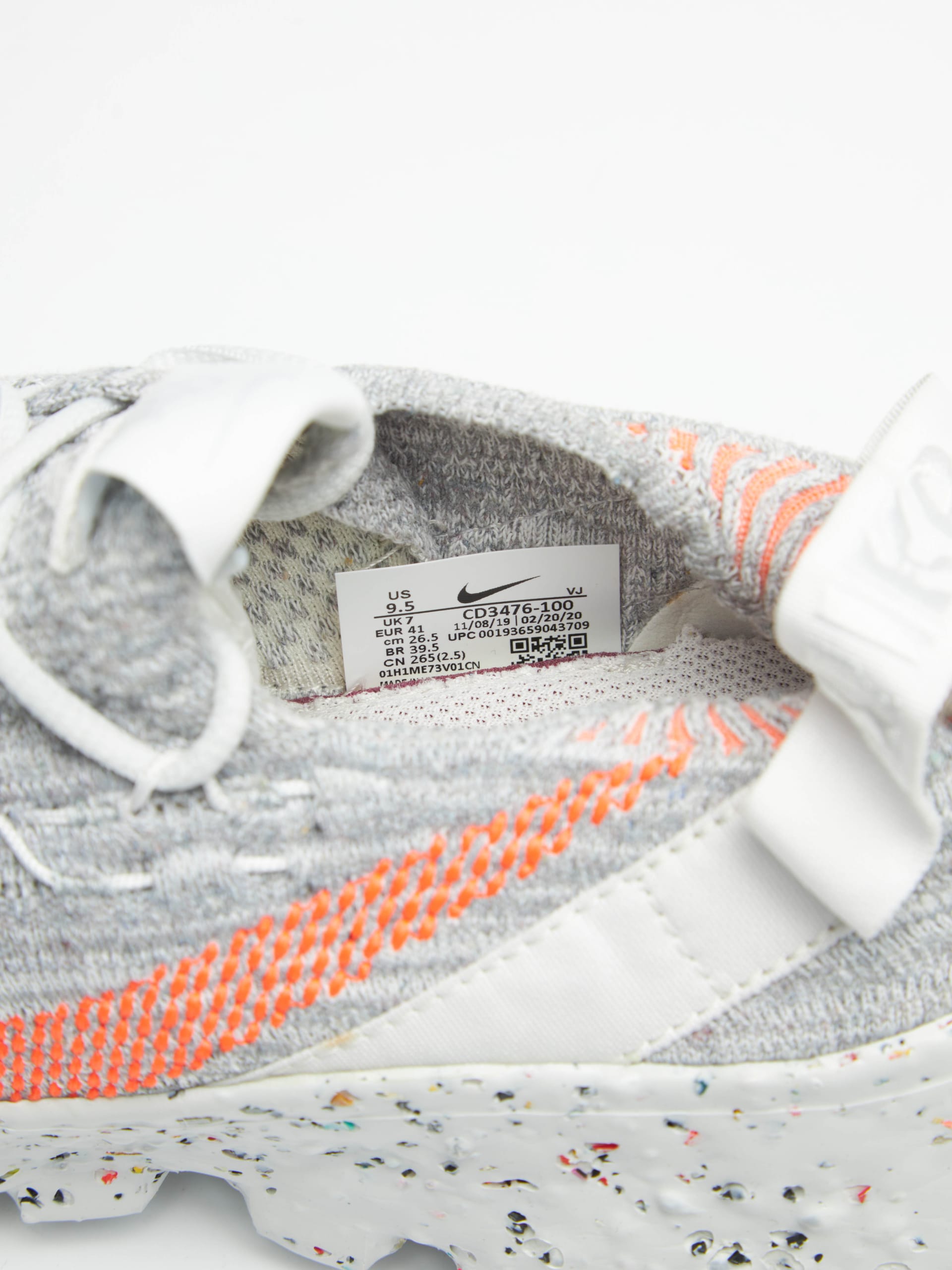 mens nike space hippie 03 vast grey hyper crimson stores