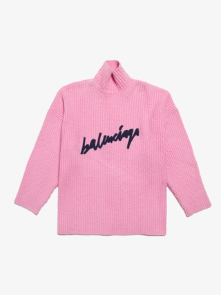 Balenciaga sweater 2024 mens pink