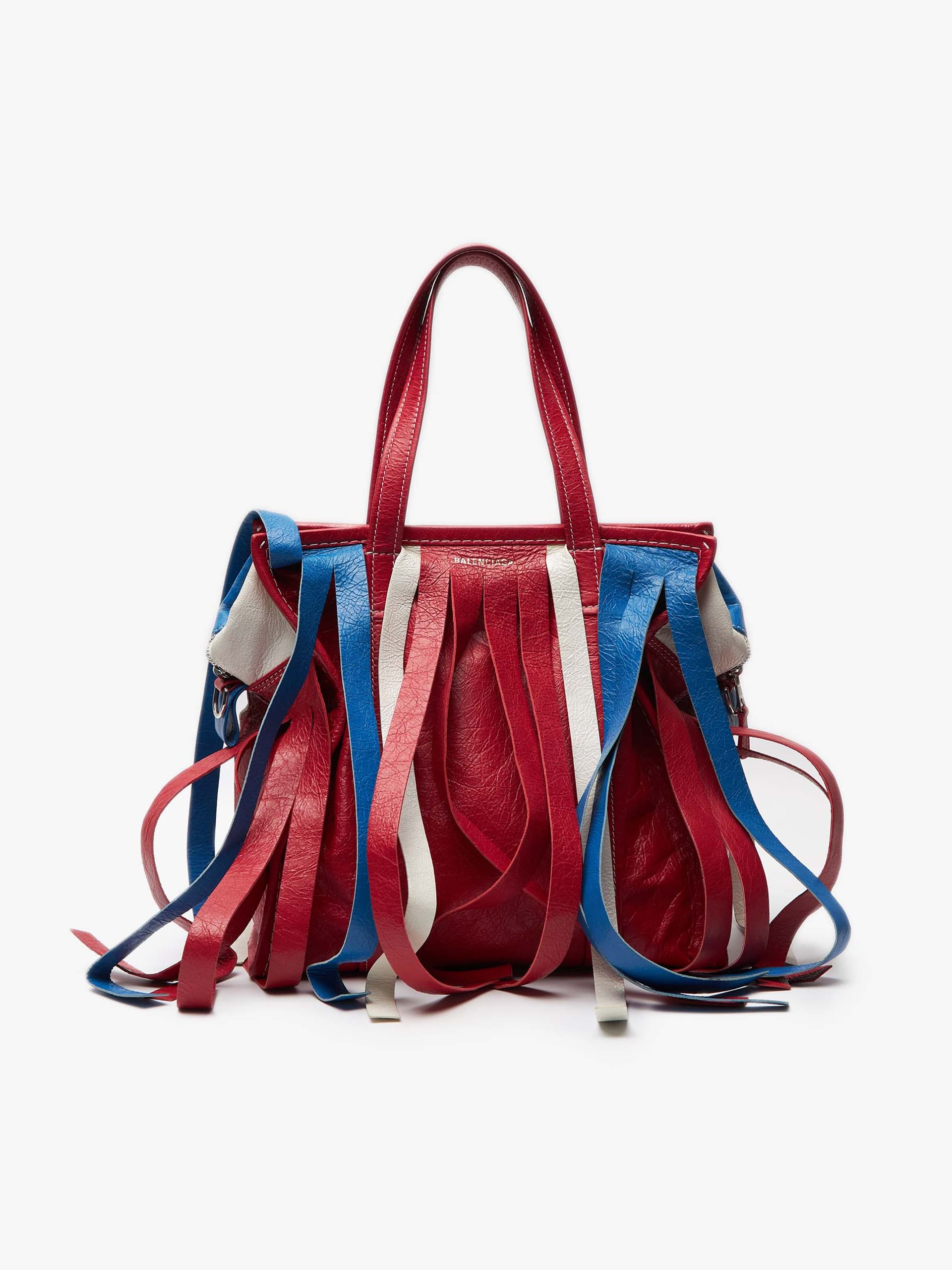 Balenciaga store fringe tote