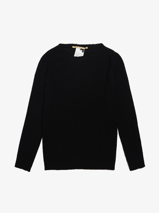 Carol Christian Poell Black Pentasir Wool Sweater
