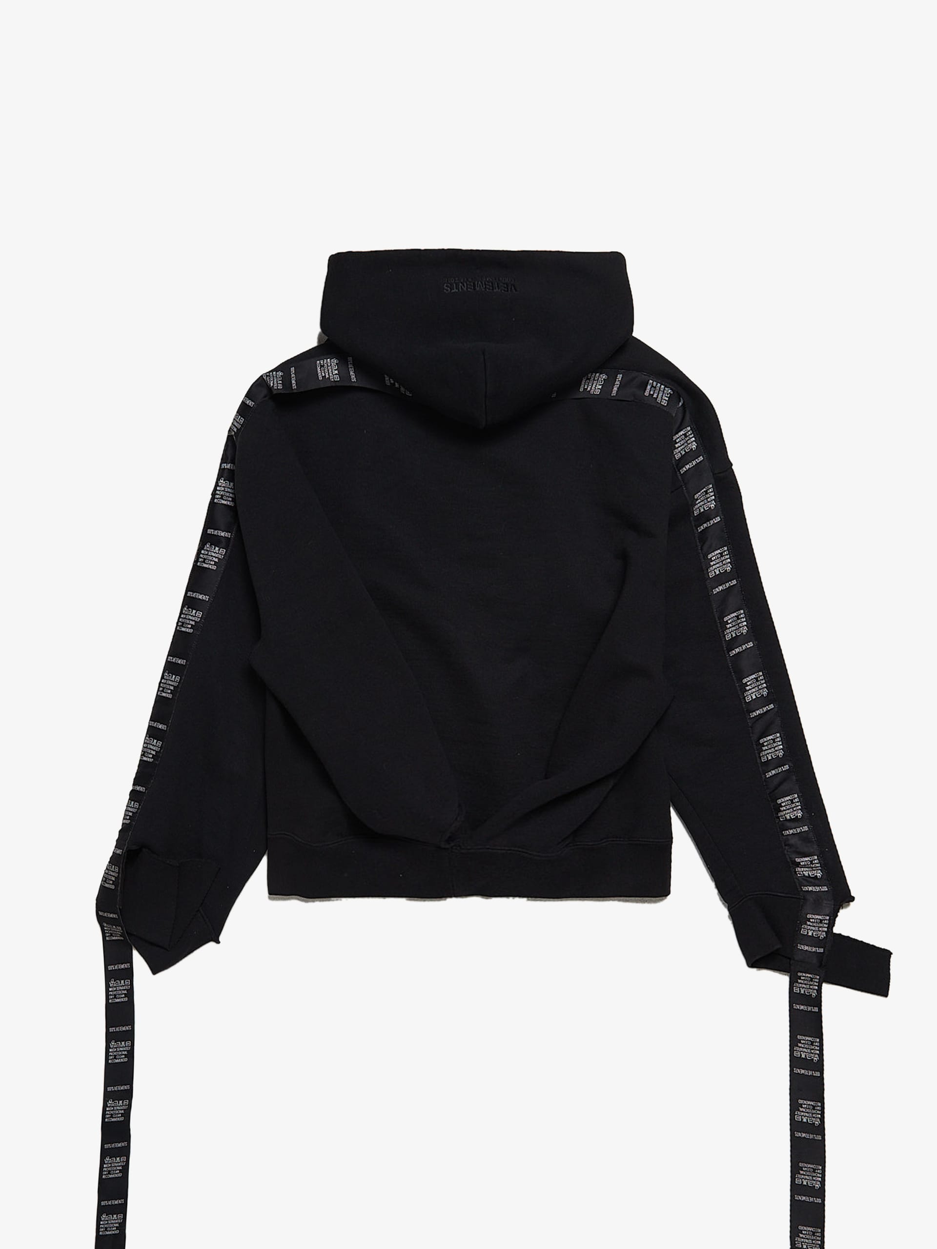 Vetements tape sale hoodie