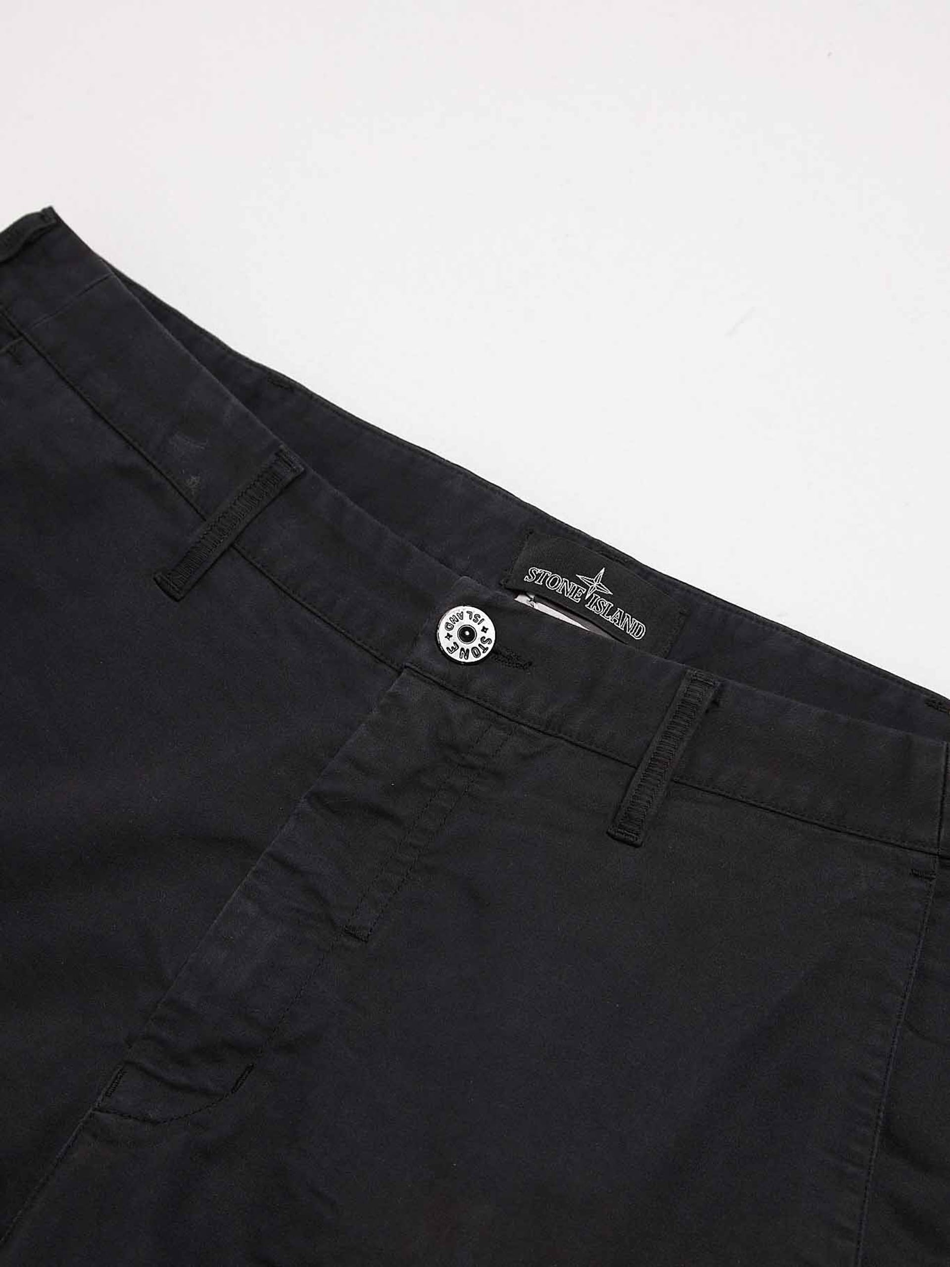 Stone Island Shadow Project Black Side Zipped Cotton Blend