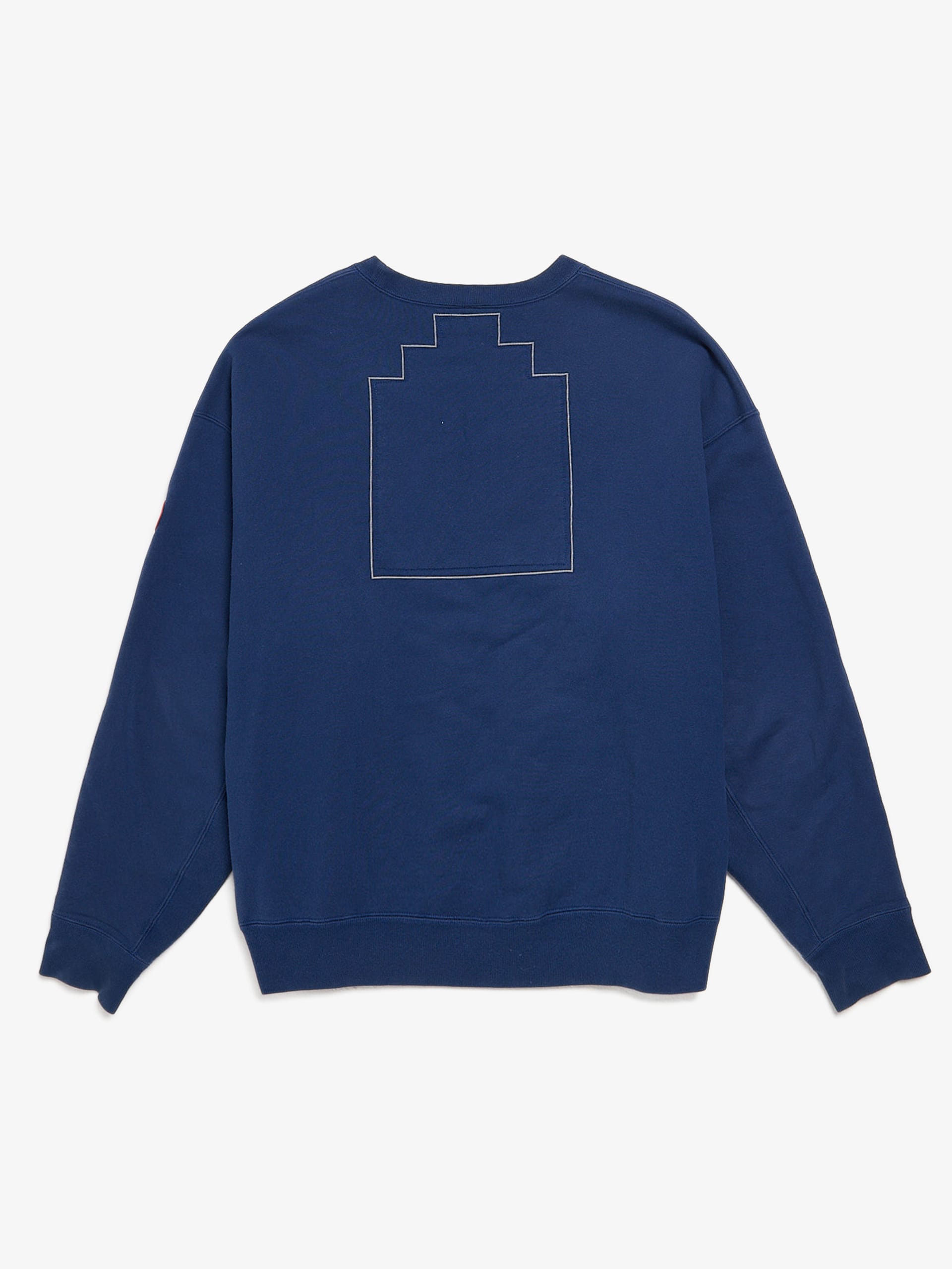 Cav Empt Blue Multi Embossed Cotton Sweatshirt