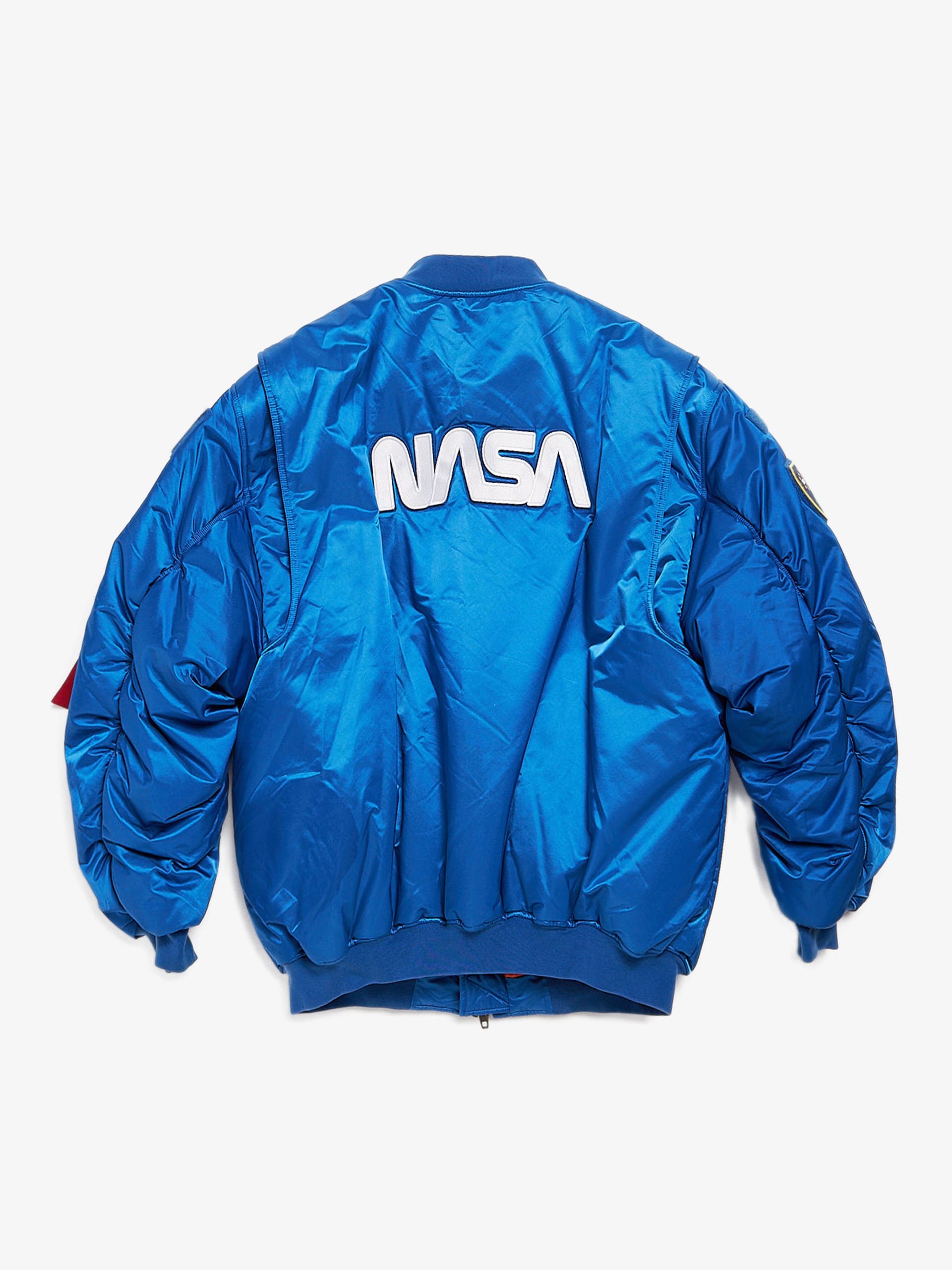 Balenciaga Blue Exclusive NASA Bomber