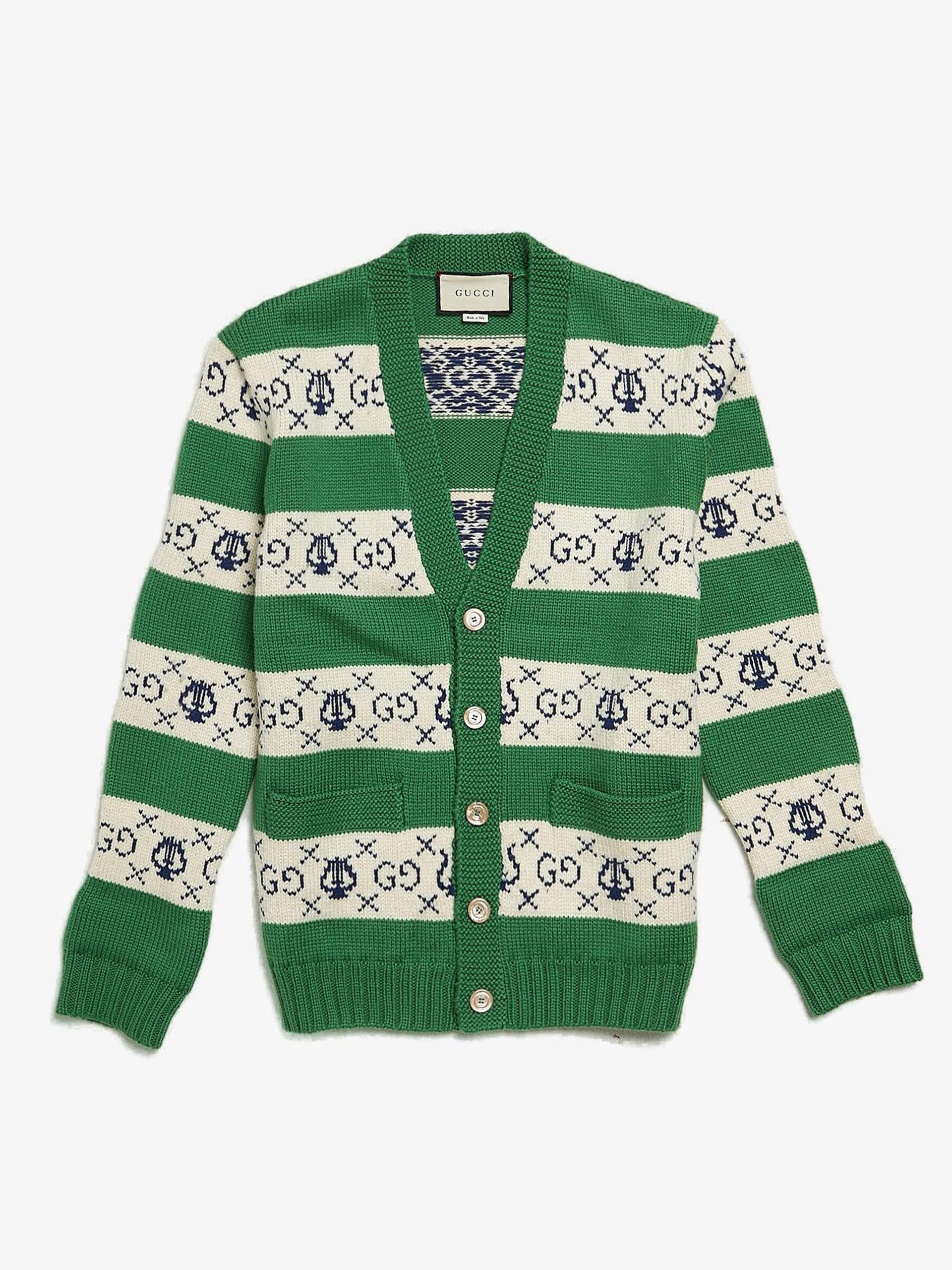 Gucci on sale green cardigan