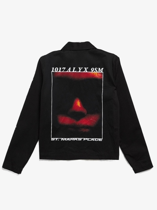 1017 ALYX 9SM Black Back Print Jacket