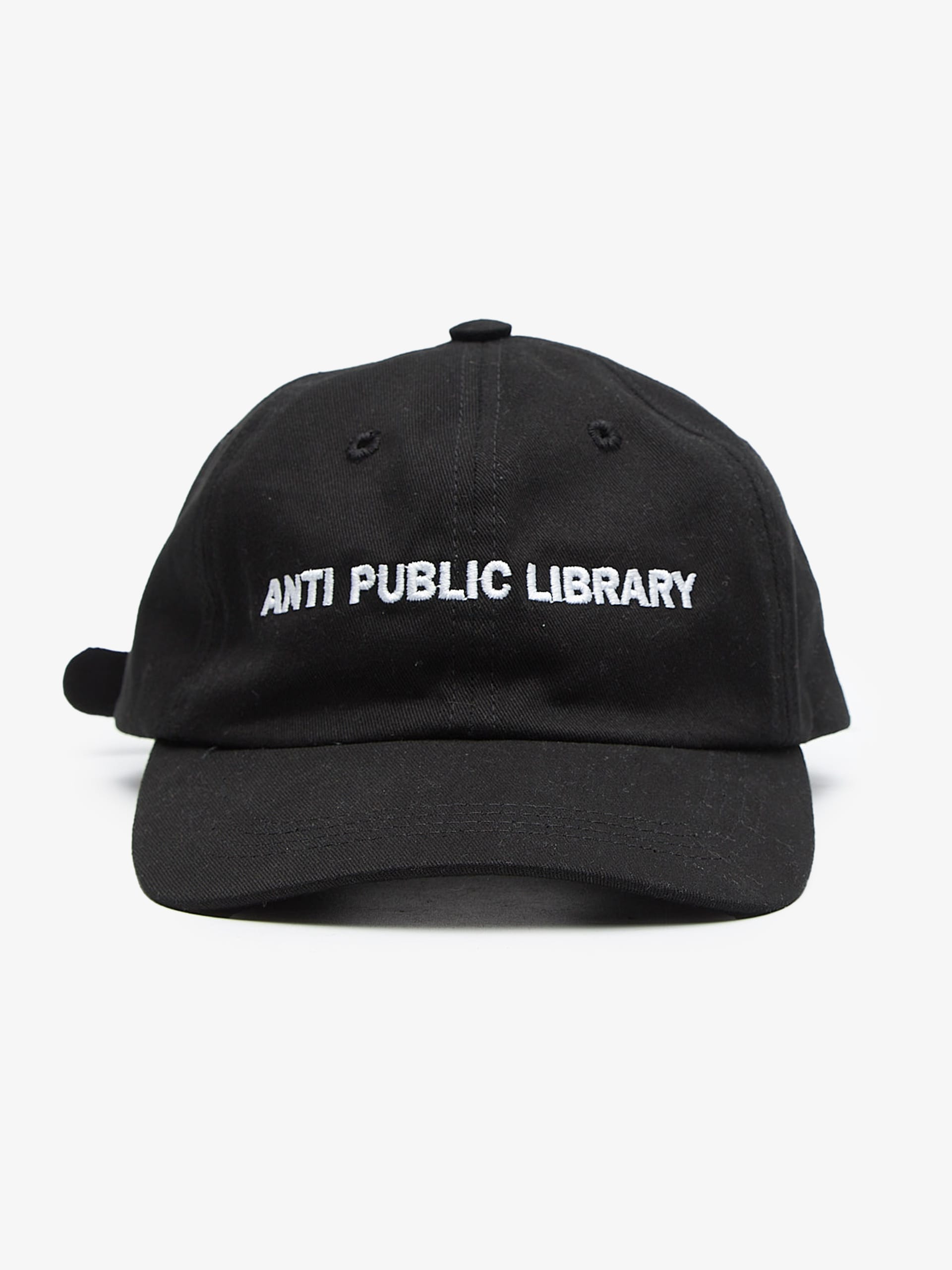Enfants Riches Deprimes Black Anti Public Library Printed Cap