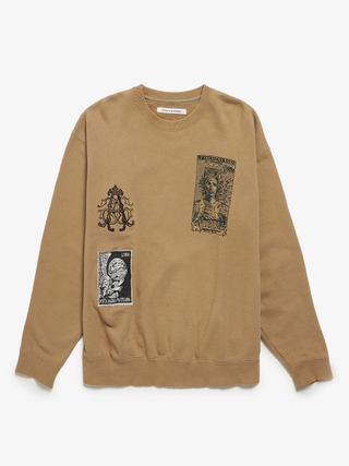 Children of the Discordance Beige Ceskoslovensko Embossed Cotton 