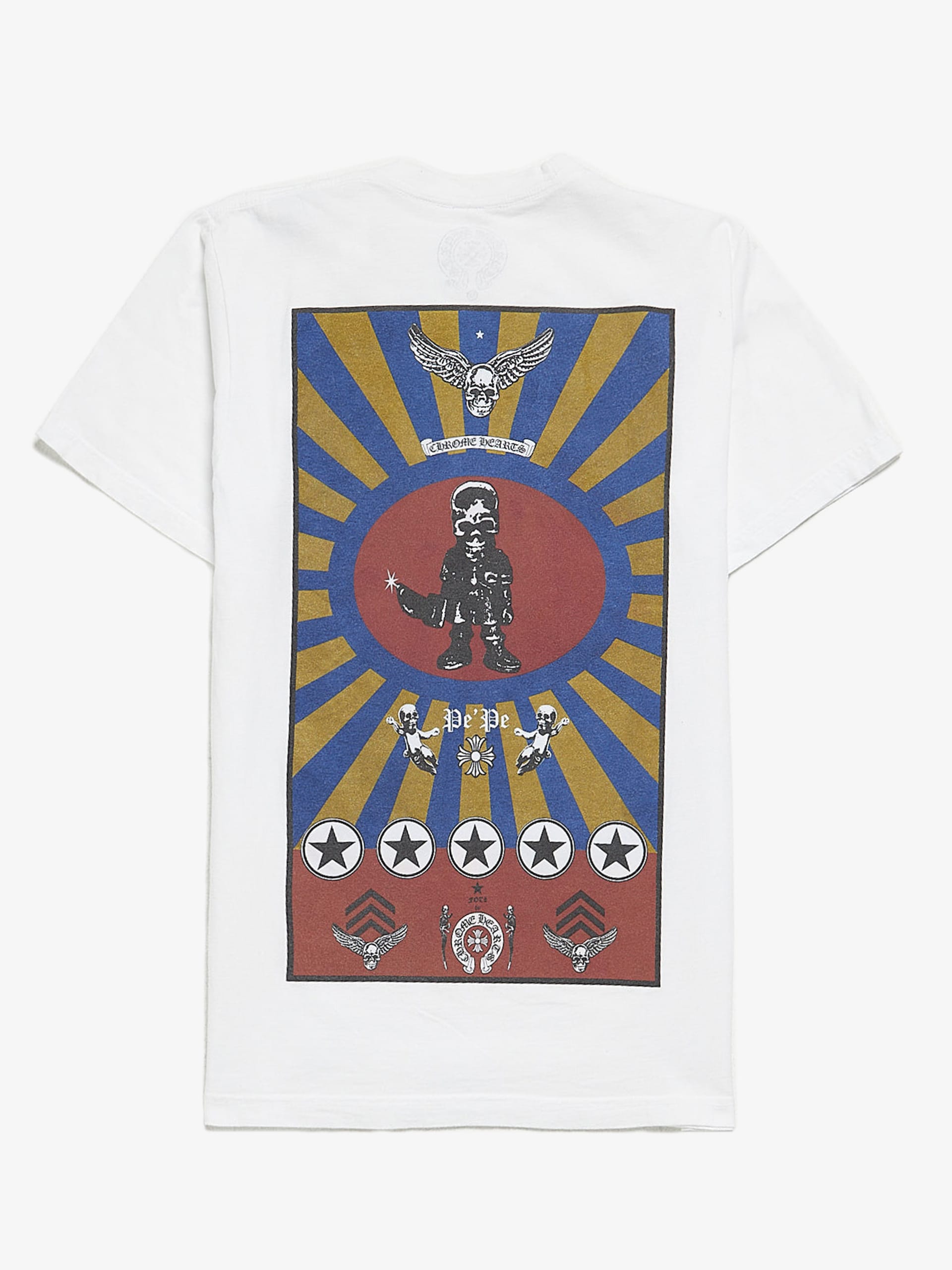 Chrome Hearts White Japan Exclusive Pepe T-Shirt