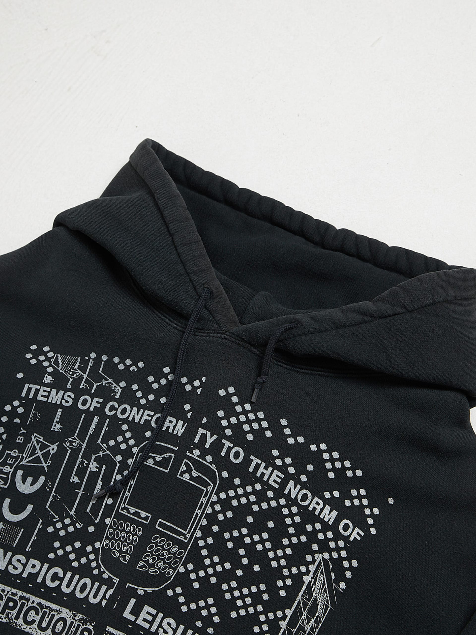 Cav Empt Dark Green Conspicuous Printed Cotton Hoodie