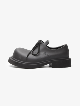 Balenciaga Black Steroid Derby Boots