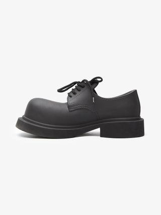 Balenciaga Black Steroid Derby Boots
