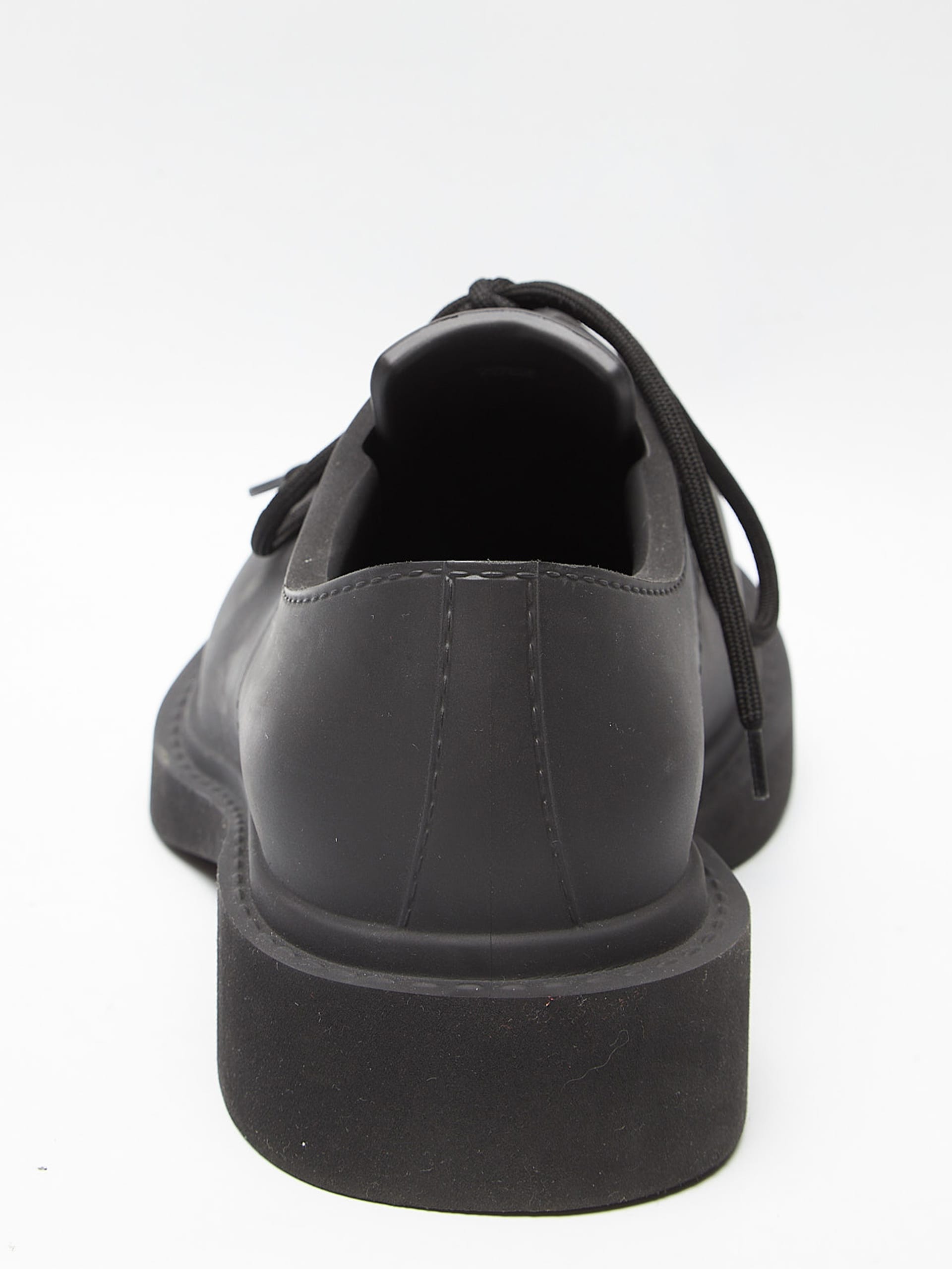 Balenciaga Black Steroid Derby Boots
