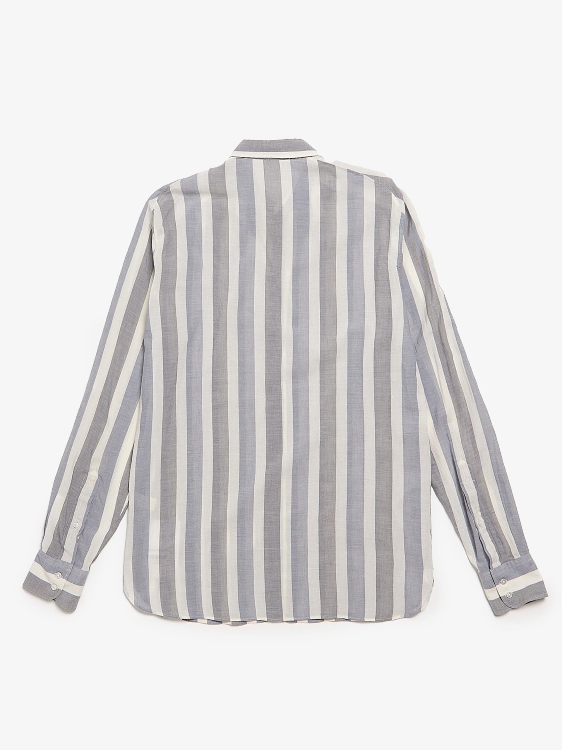 Lou Shirt, Ivory/Blue Stripe main image 0