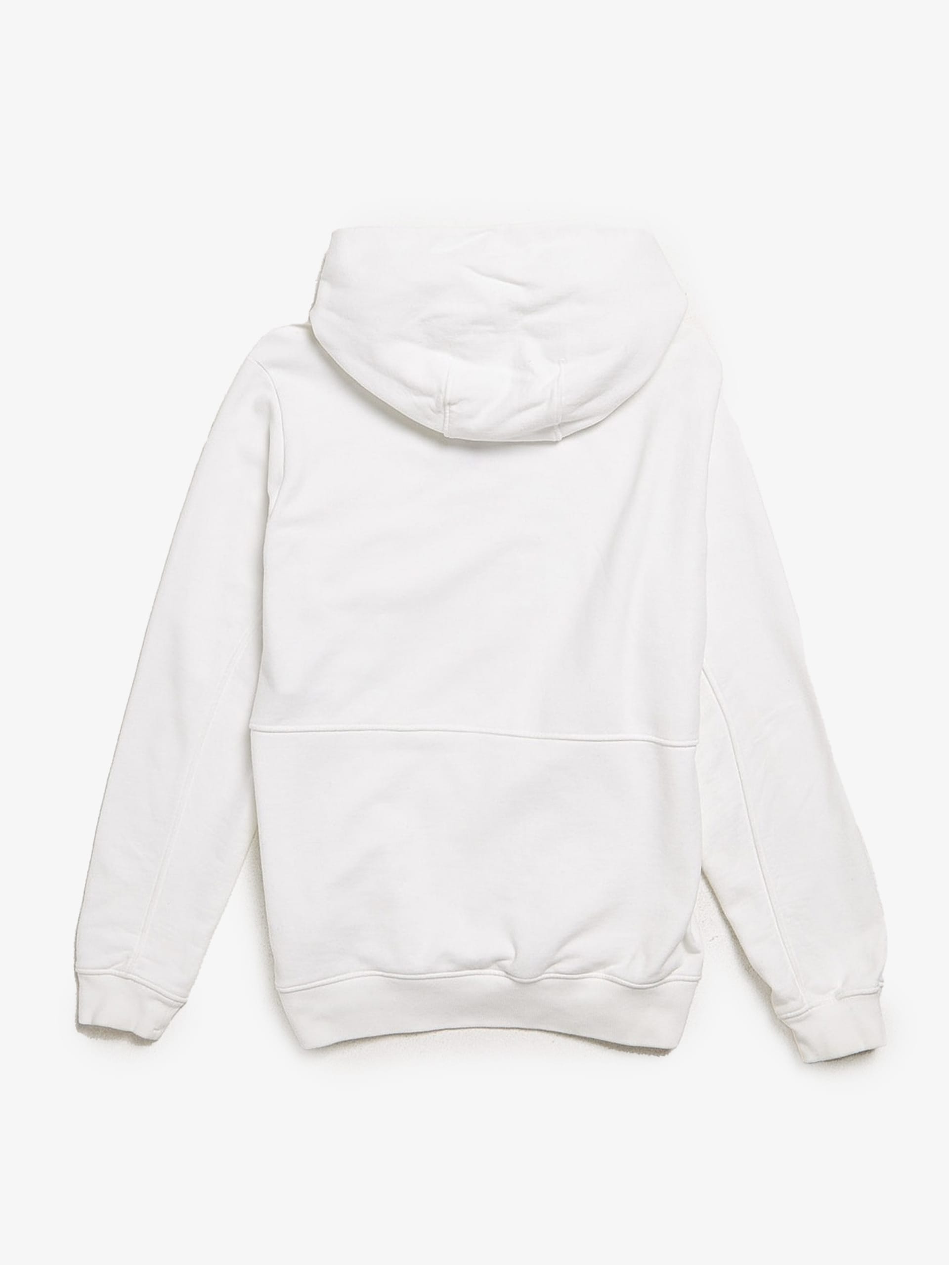 Cotton store white hoodie