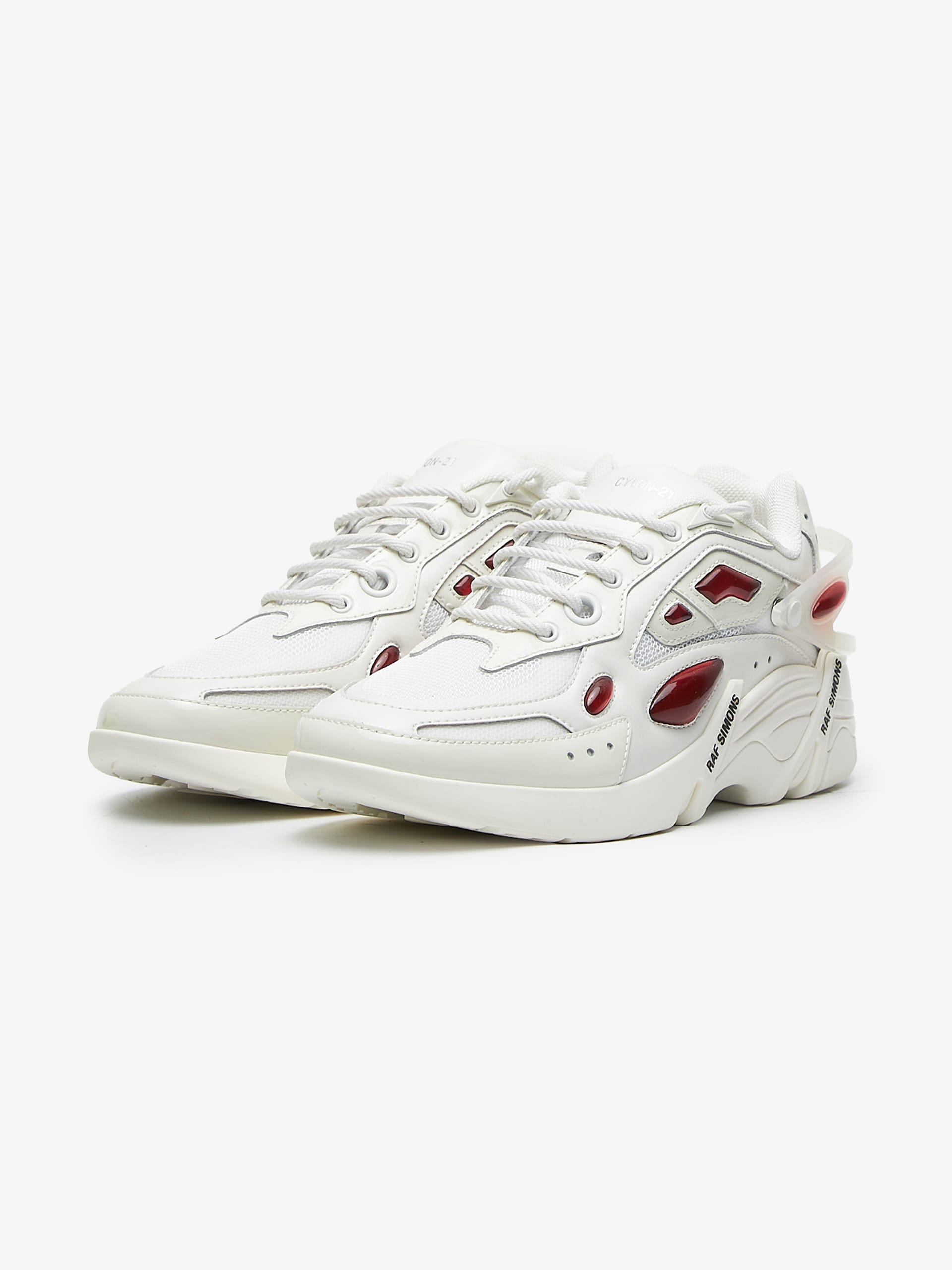 Raf simons new runner 2024 white