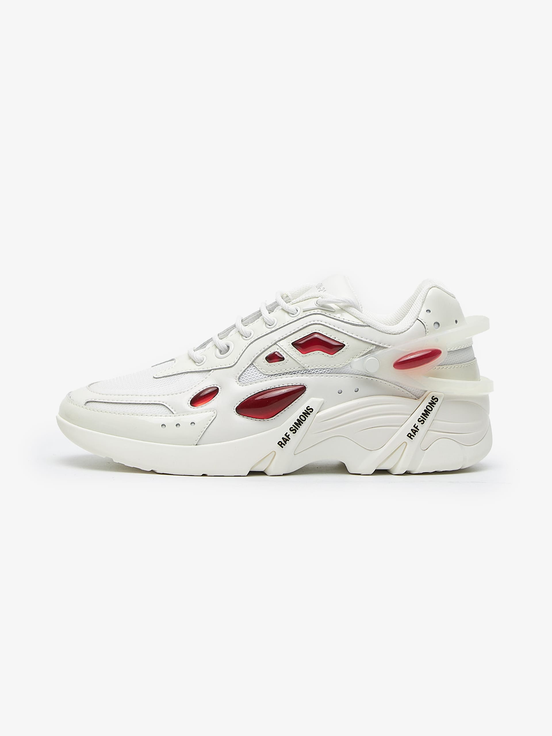 Raf simons new runner 2024 white