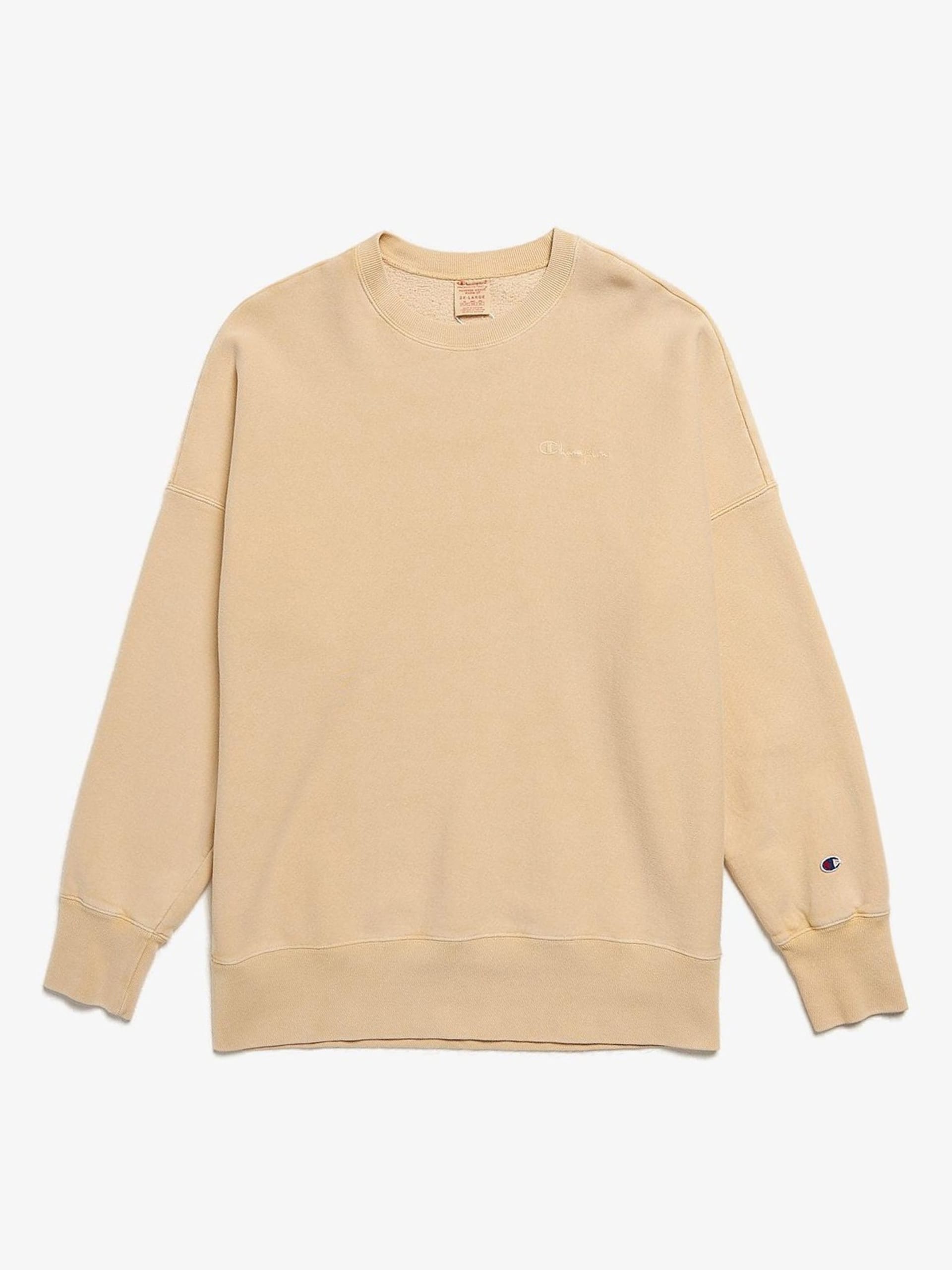 Beige crewneck sale