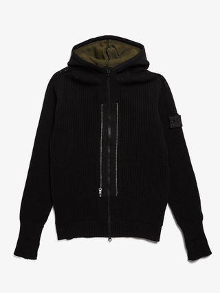 STONE ISLAND SHADOW PROJECT スウェット 黒　L Stone Island Shadow Project Black Patch Sweatshirt Stone