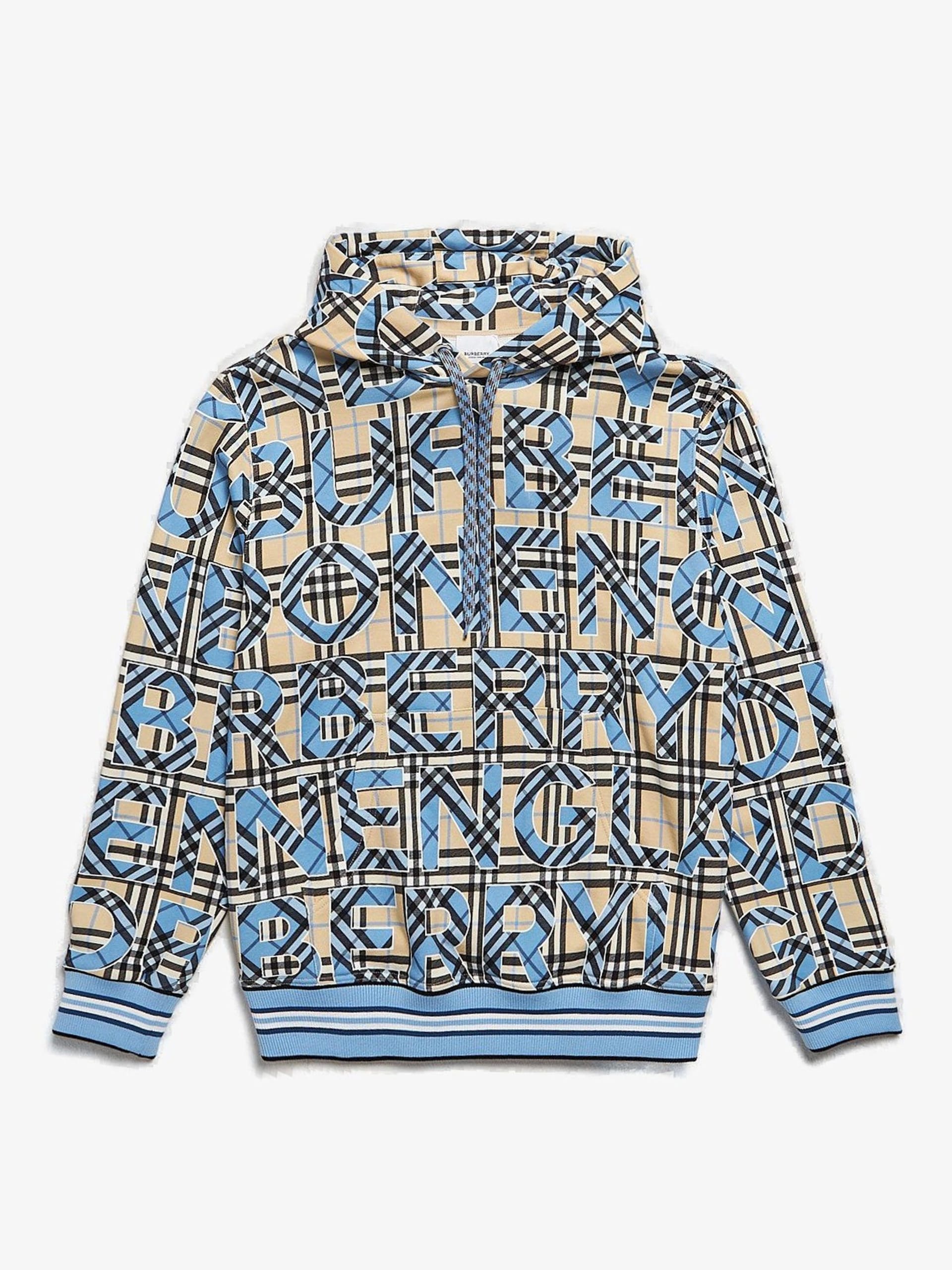 Burberry sale blue hoodie