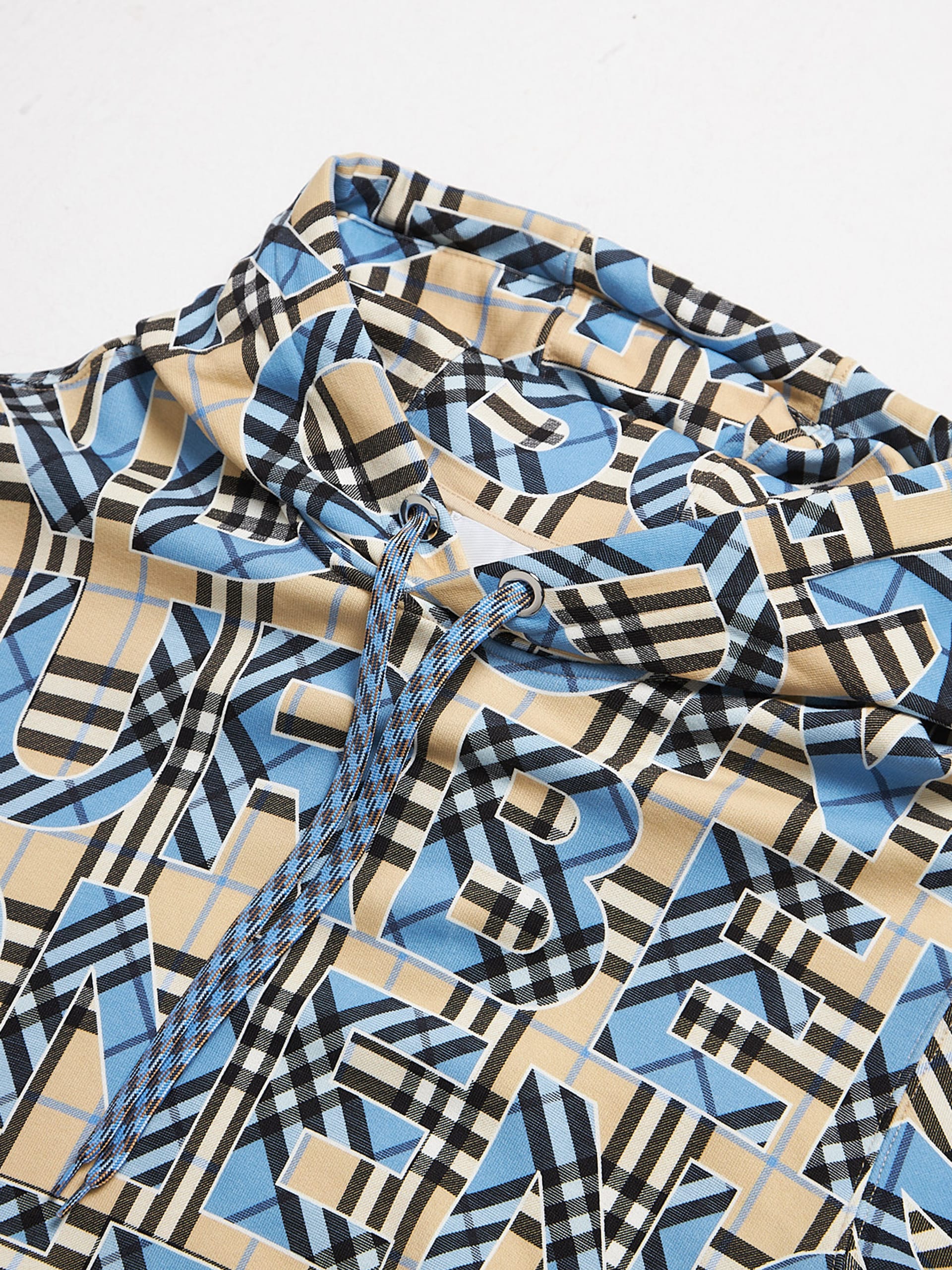 Burberry graffiti shop shirt blue