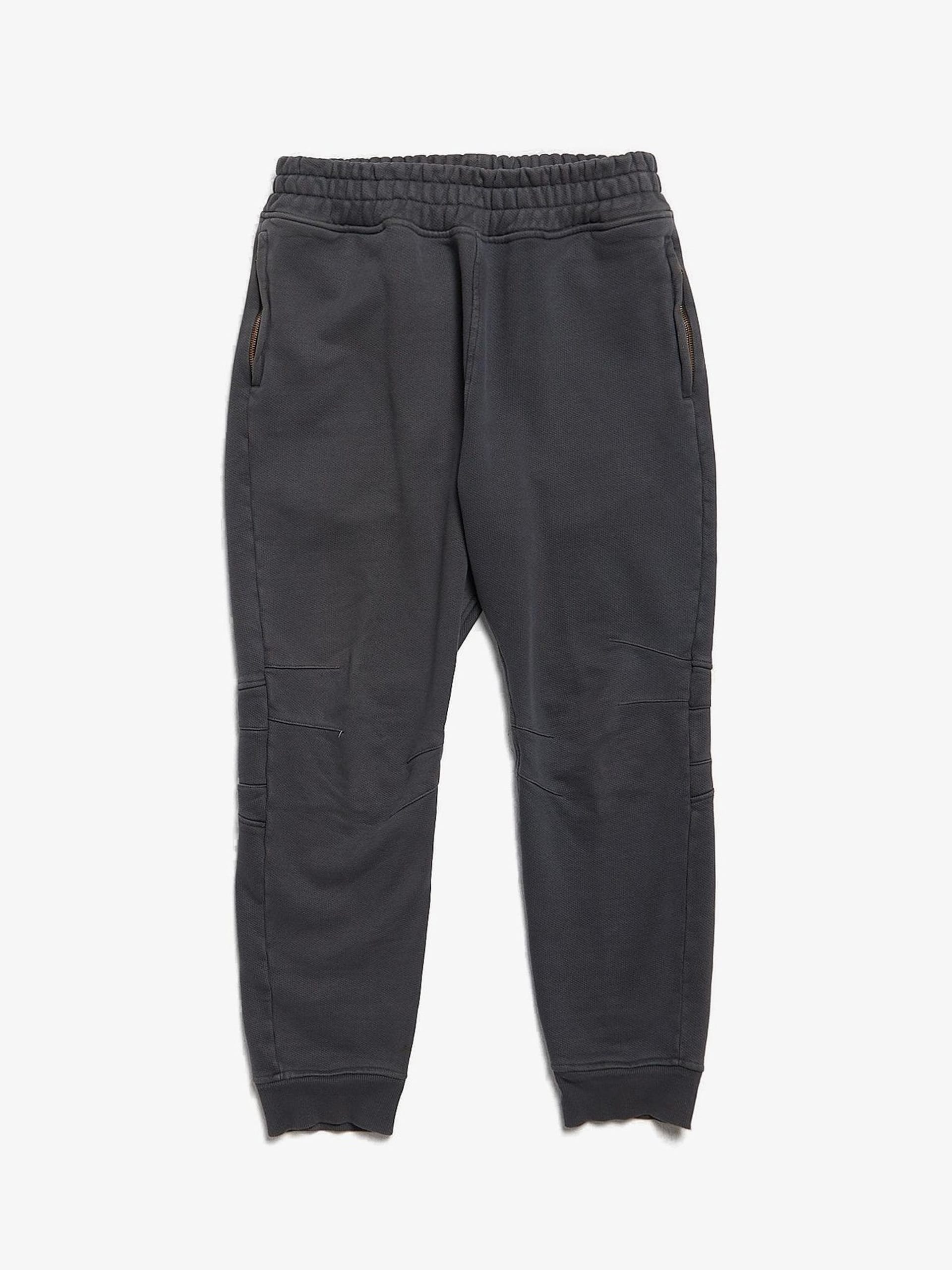 Yeezy Season 1 Gray Zipped Pocket Detailed Cotton Sweatpants