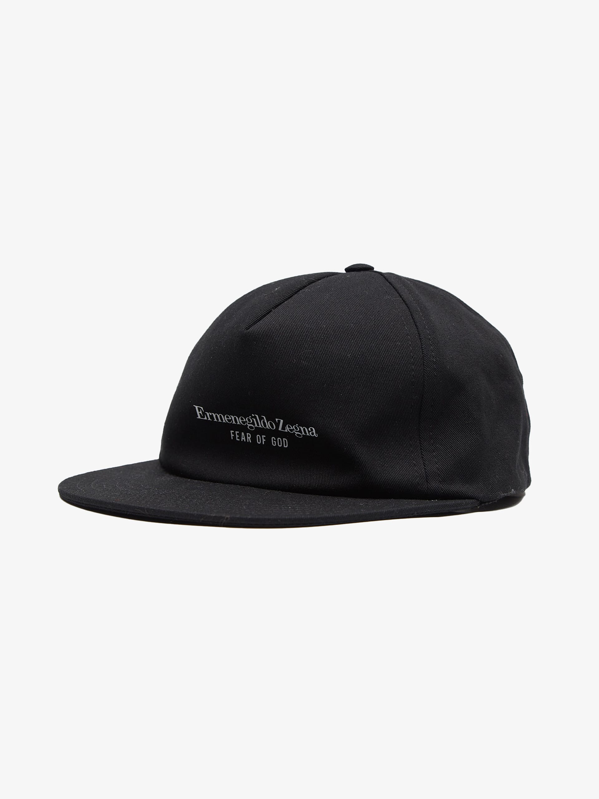Fear of God Black Ermenegildo Zegno Printed Cotton Cap